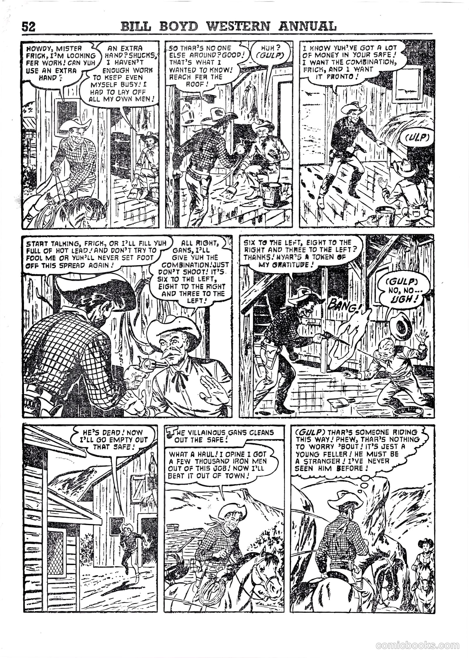 Bill Boyd Western Comic Annual #1 — page 42 of 87