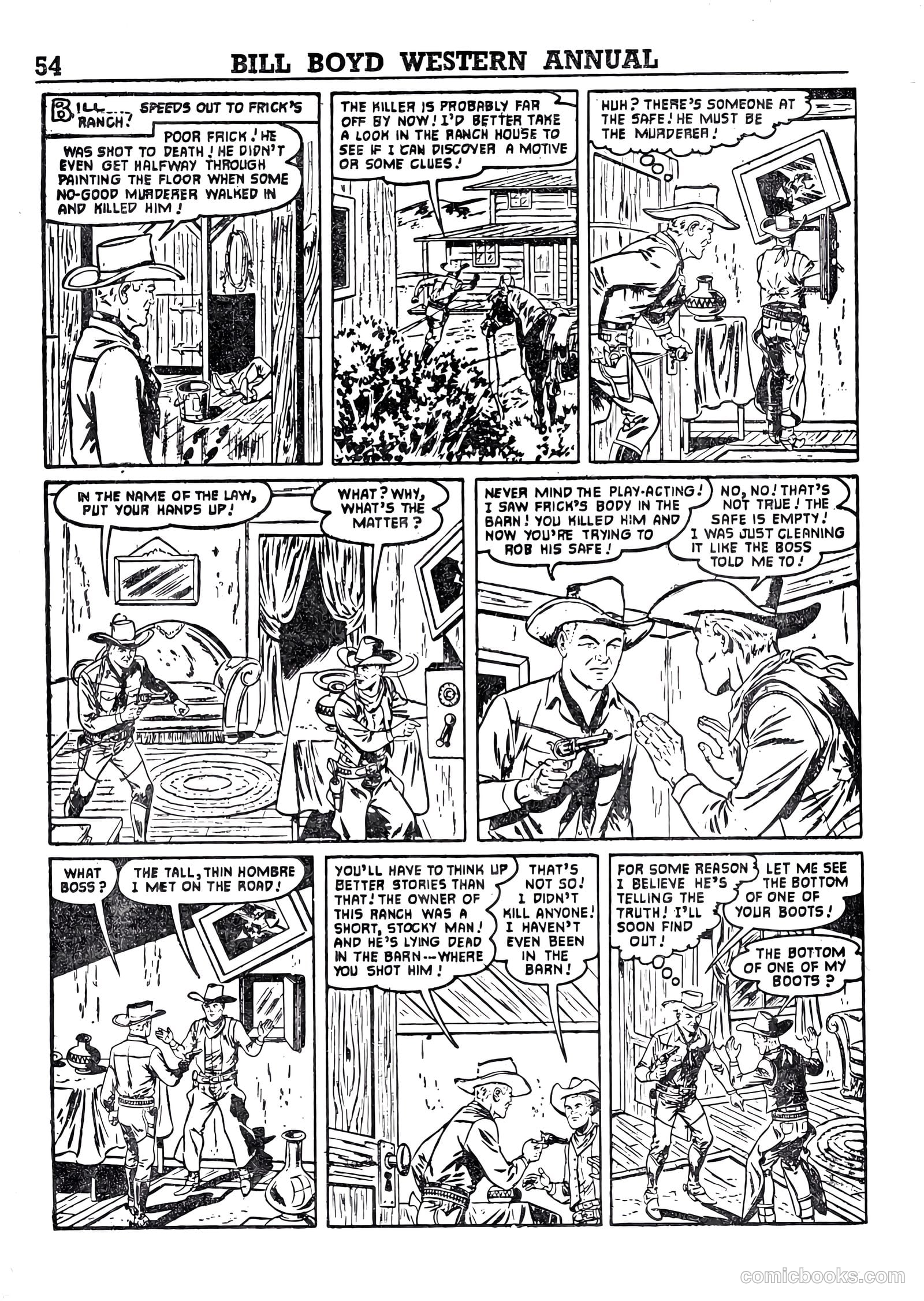 Bill Boyd Western Comic Annual #1 — page 44 of 87