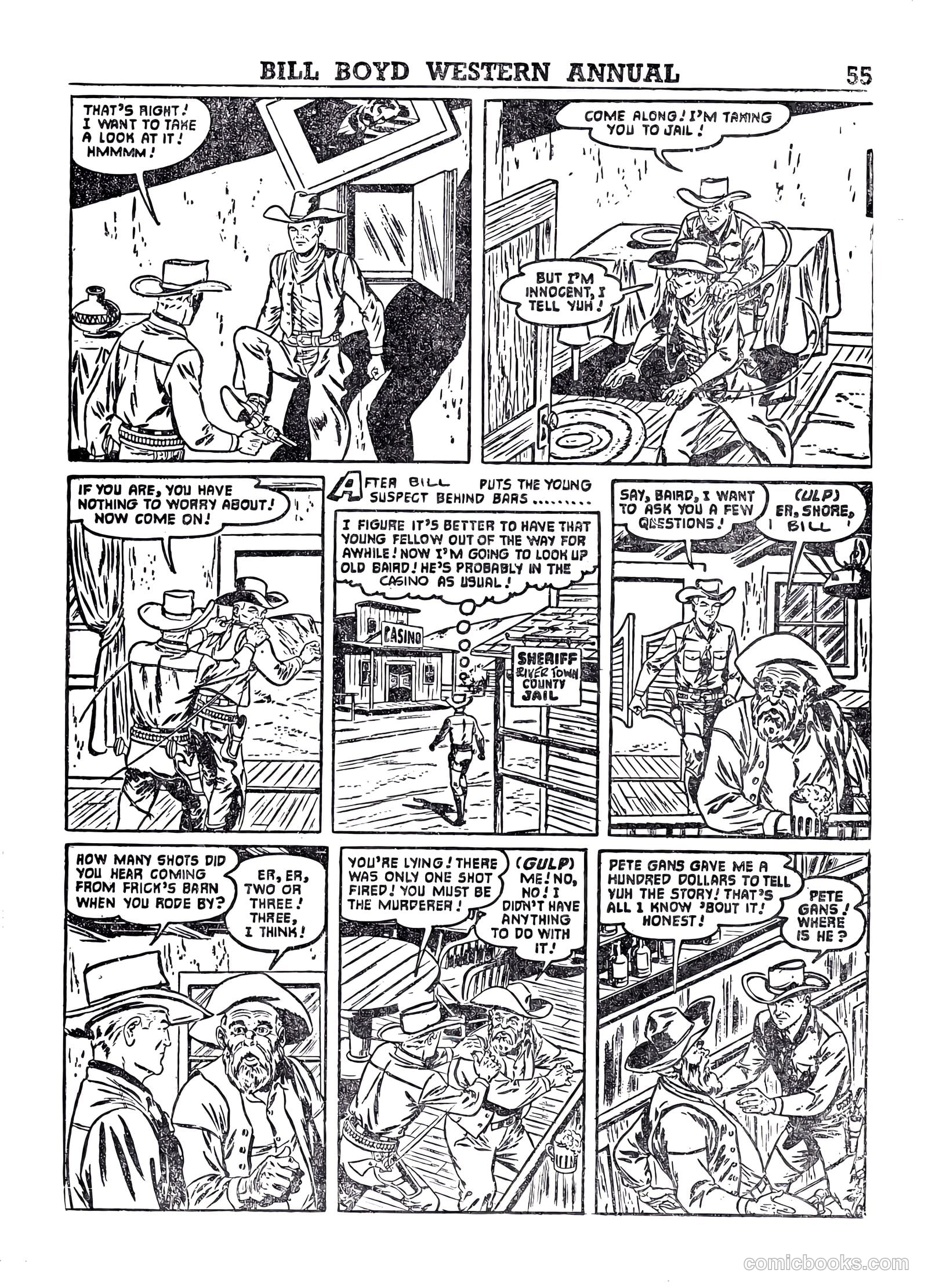 Bill Boyd Western Comic Annual #1 — page 45 of 87