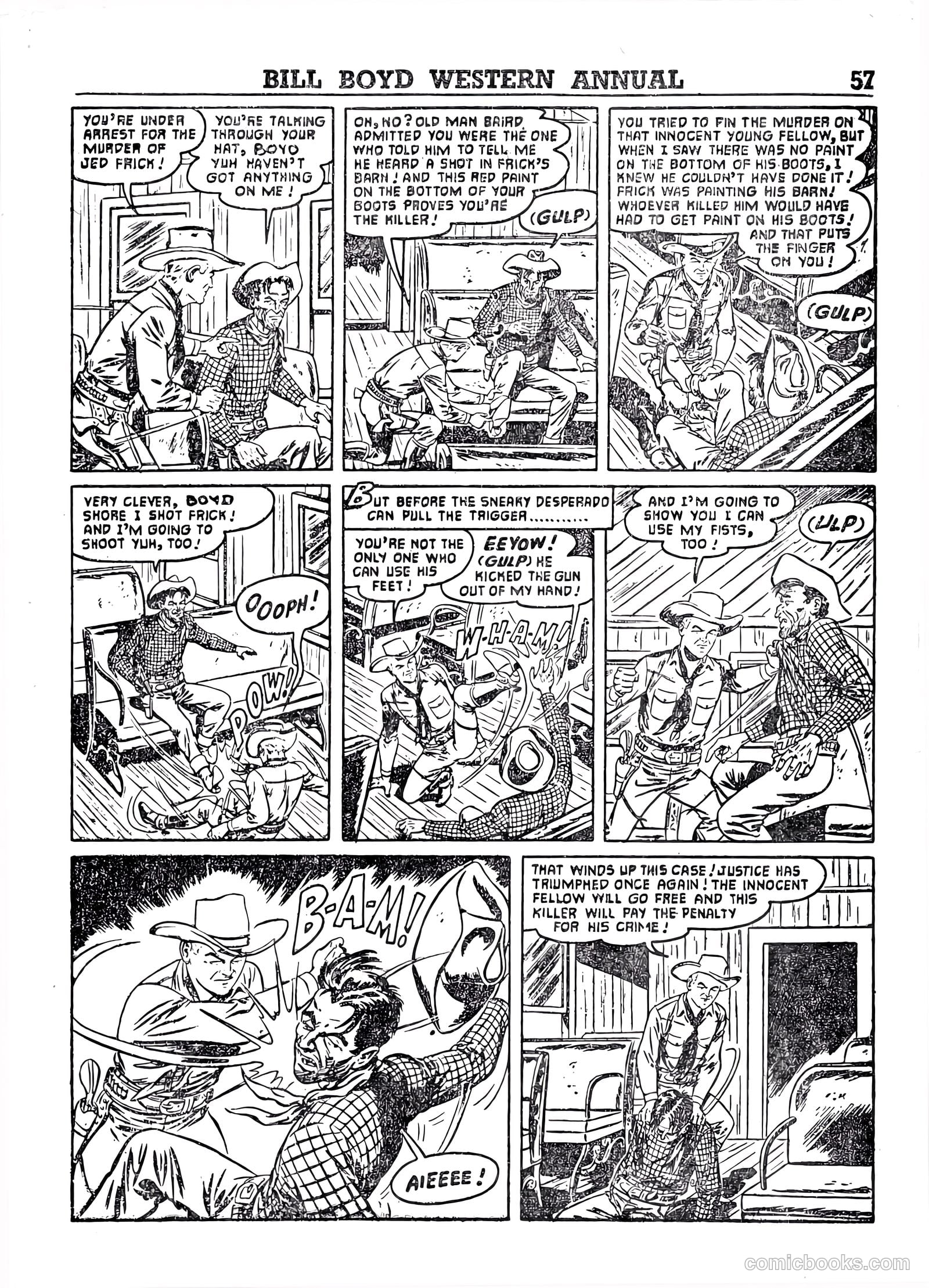Bill Boyd Western Comic Annual #1 — page 47 of 87