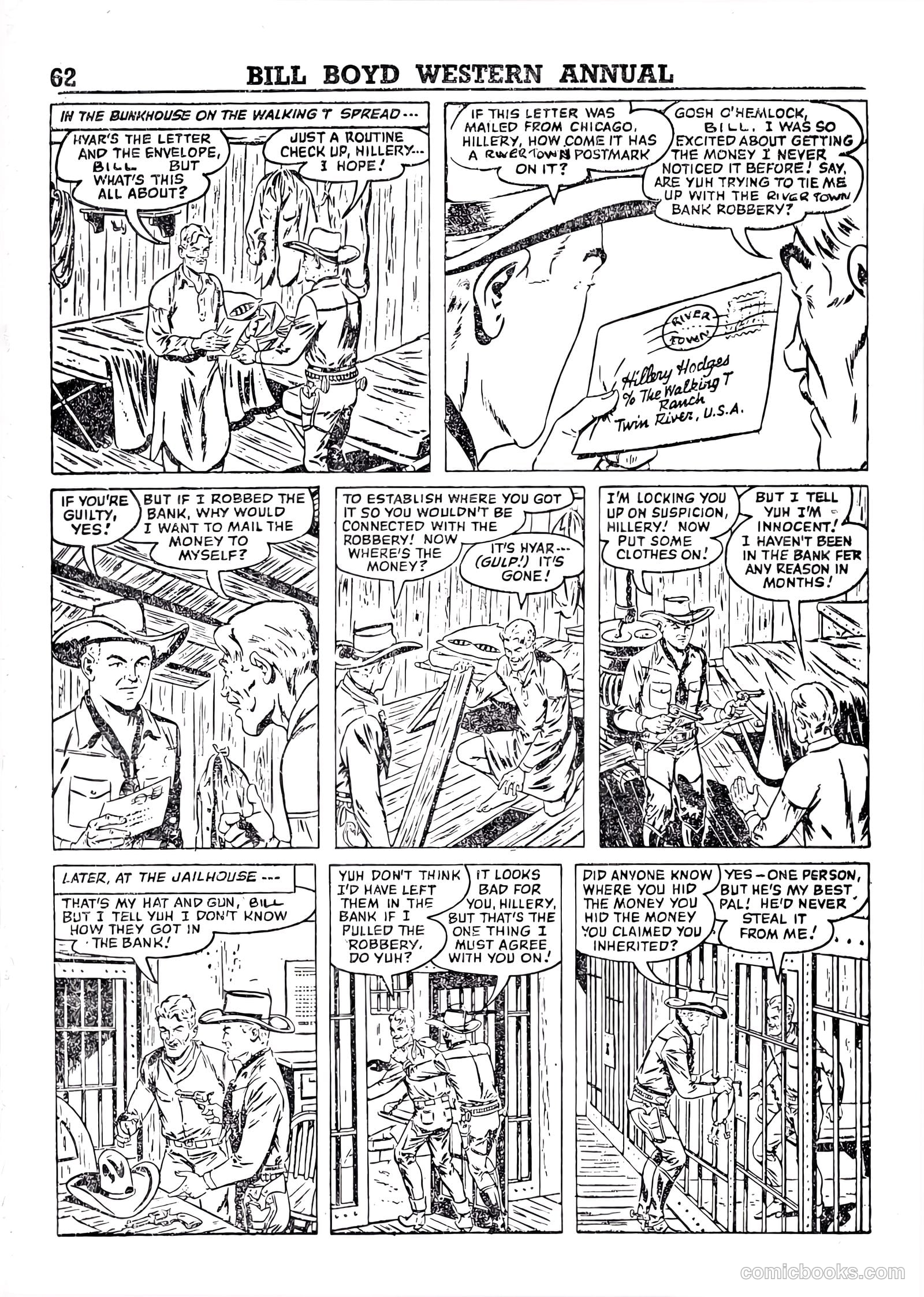 Bill Boyd Western Comic Annual #1 — page 52 of 87