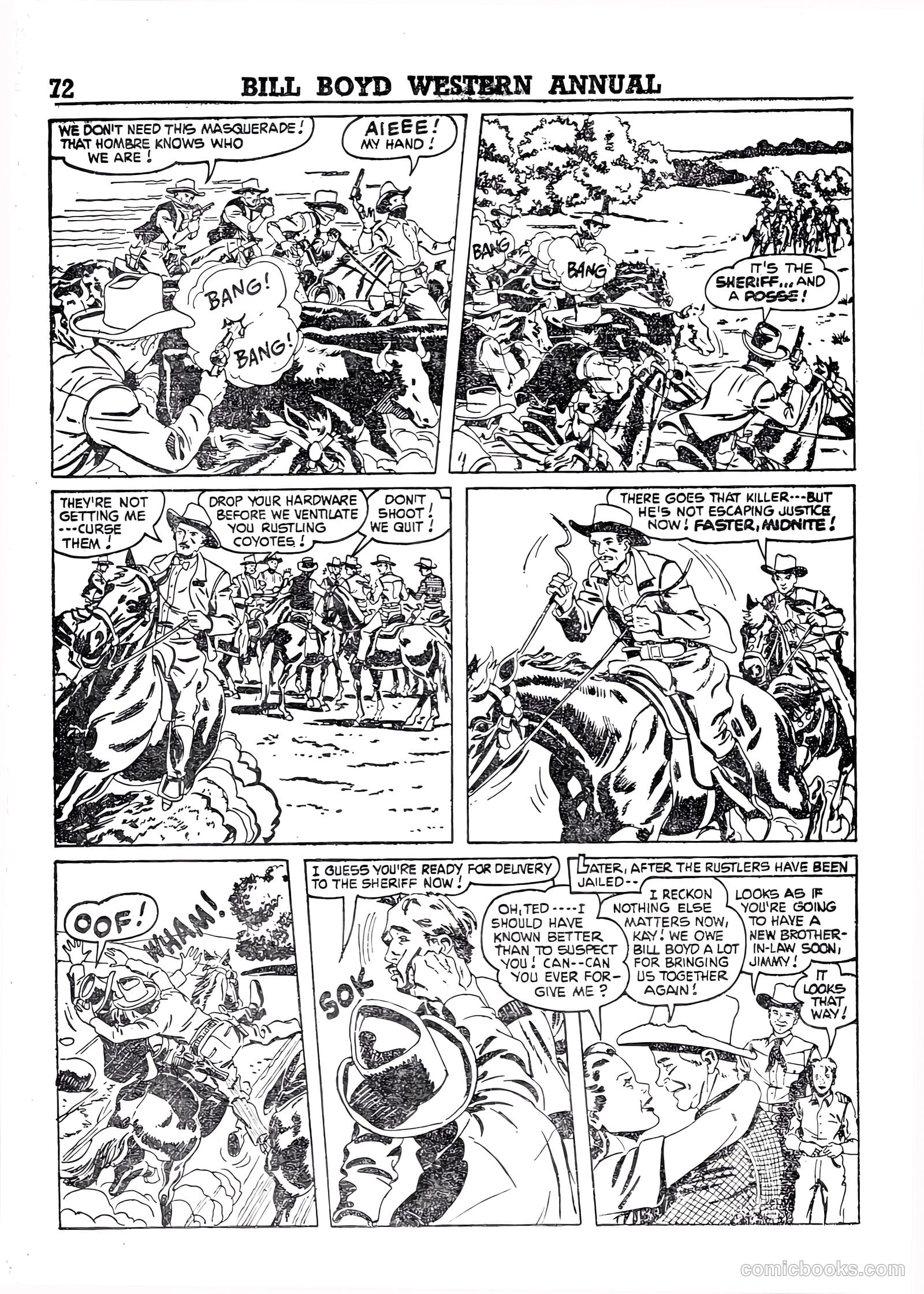 Bill Boyd Western Comic Annual #1 — page 62 of 87