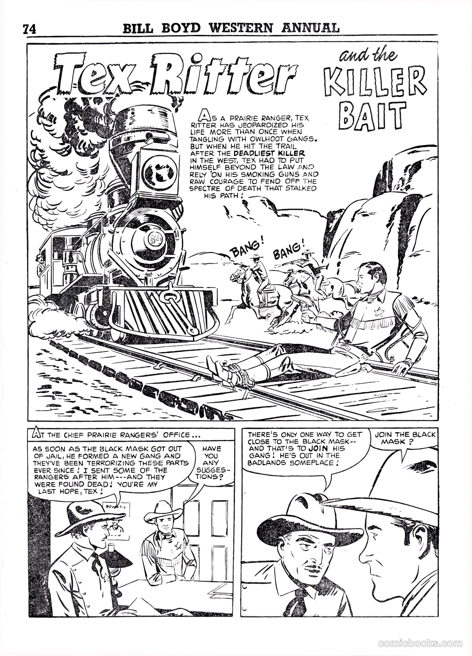 Bill Boyd Western Comic Annual #1 — page 64 of 87