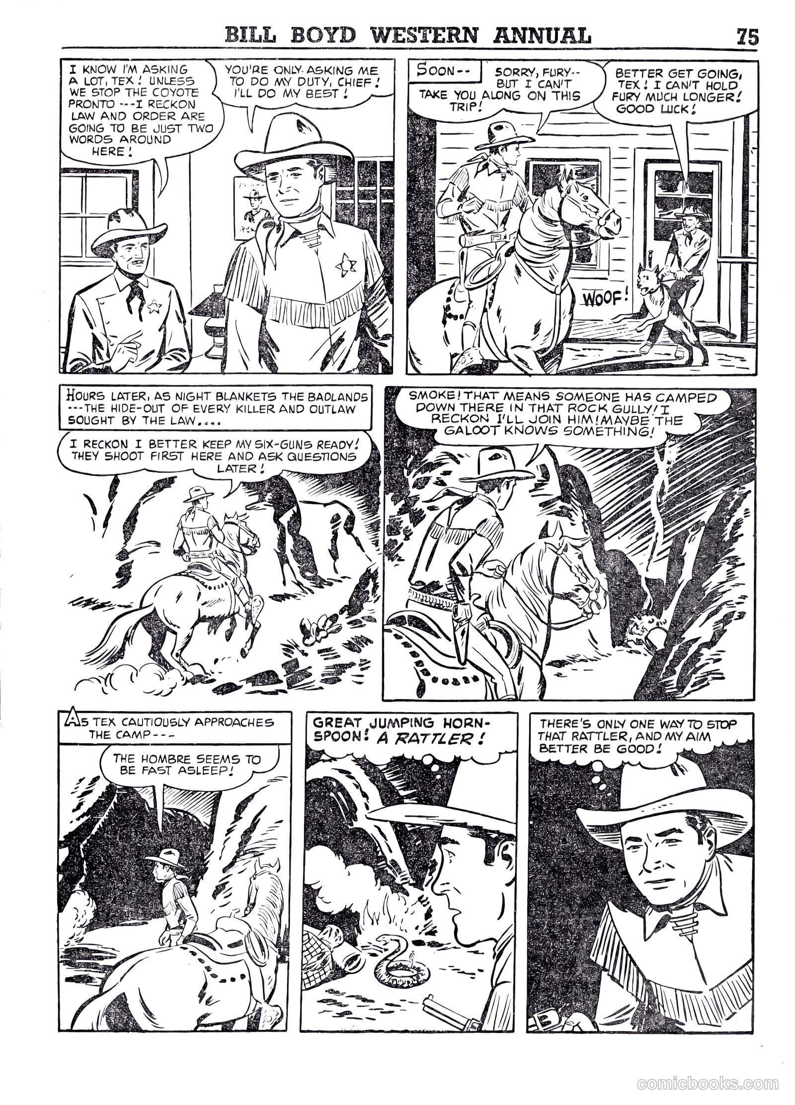 Bill Boyd Western Comic Annual #1 — page 65 of 87