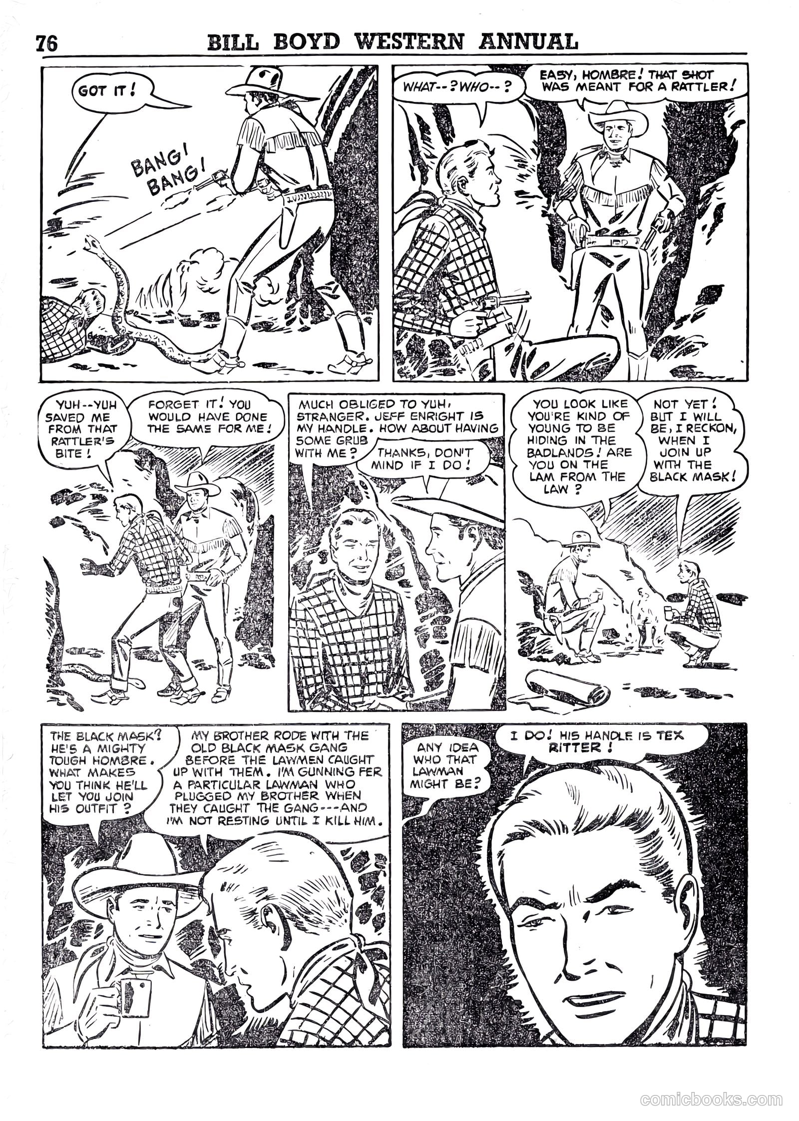 Bill Boyd Western Comic Annual #1 — page 66 of 87
