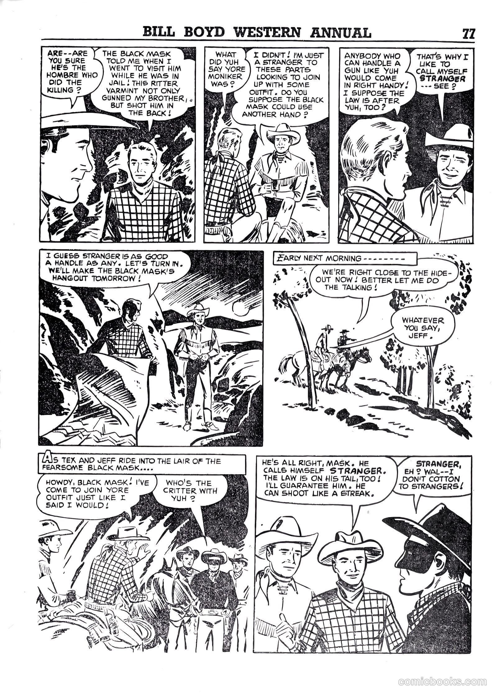 Bill Boyd Western Comic Annual #1 — page 67 of 87