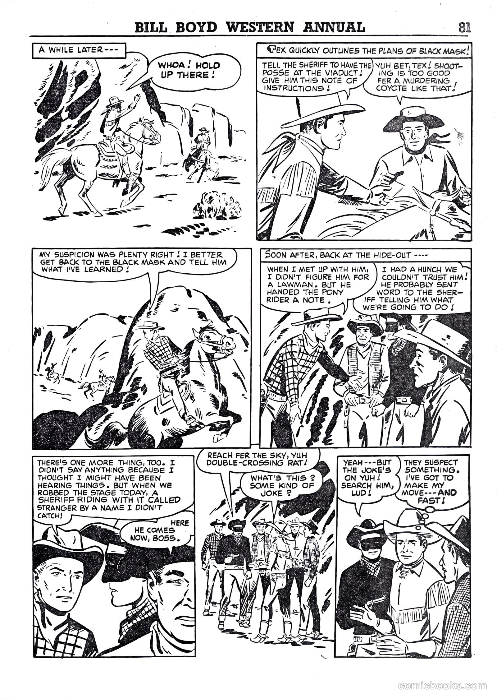 Bill Boyd Western Comic Annual #1 — page 71 of 87
