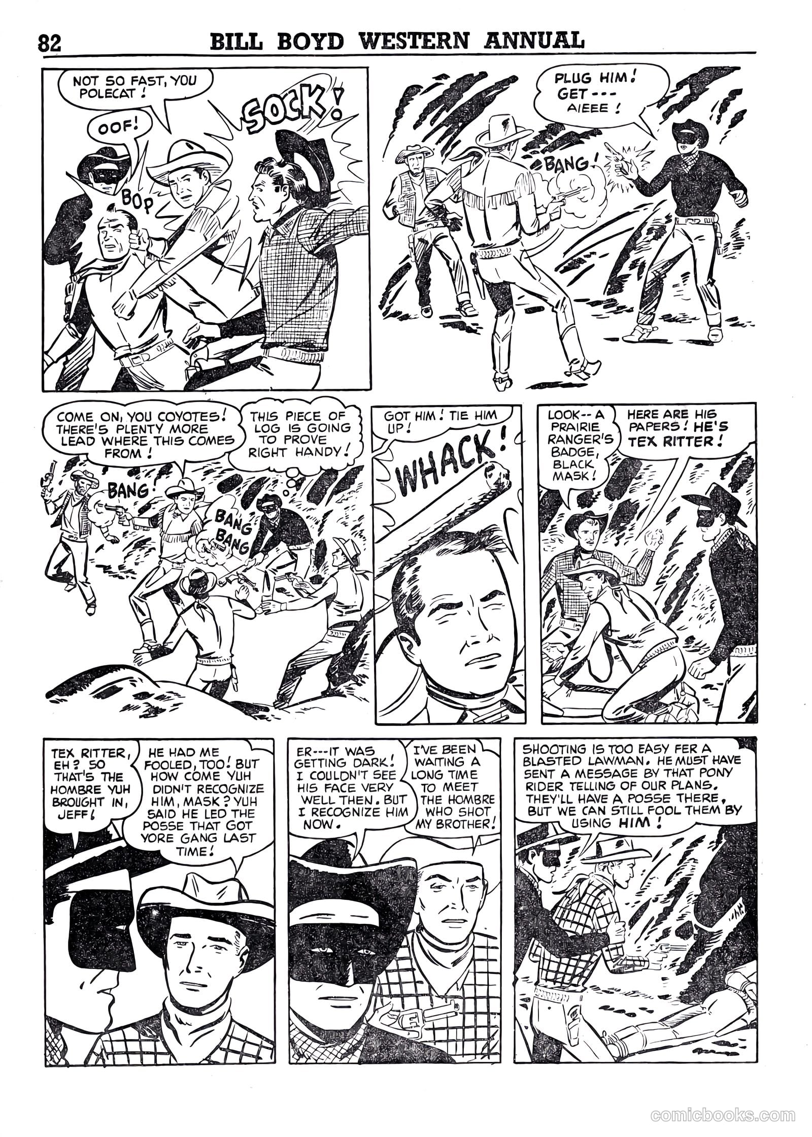 Bill Boyd Western Comic Annual #1 — page 72 of 87
