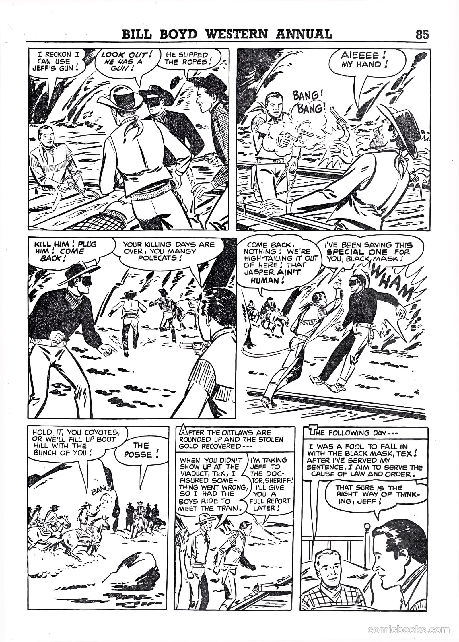 Bill Boyd Western Comic Annual #1 — page 75 of 87