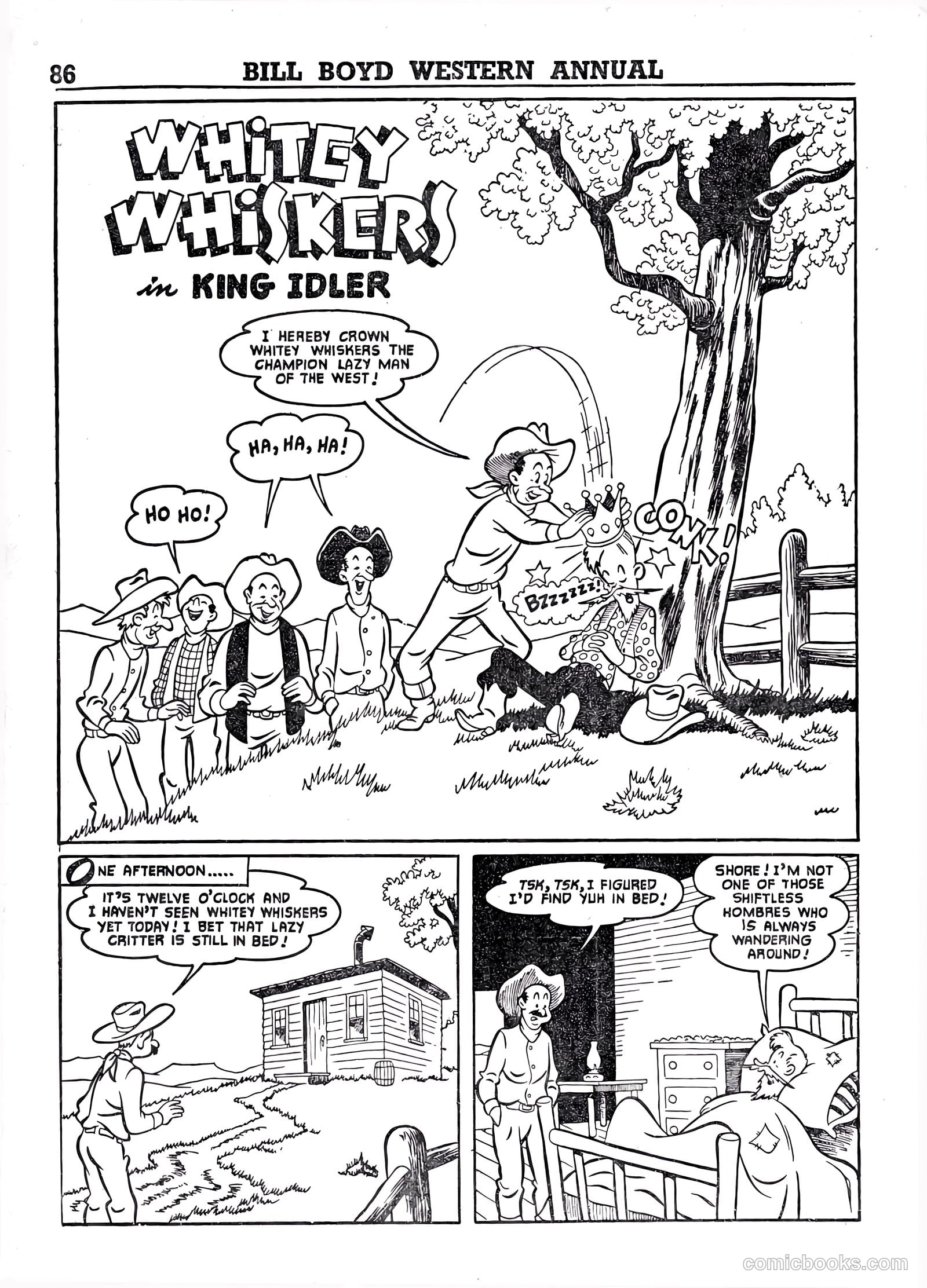 Bill Boyd Western Comic Annual #1 — page 76 of 87