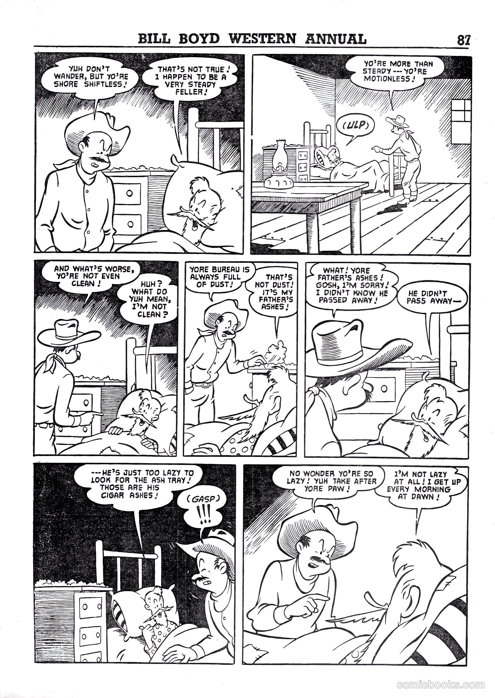 Bill Boyd Western Comic Annual #1 — page 77 of 87