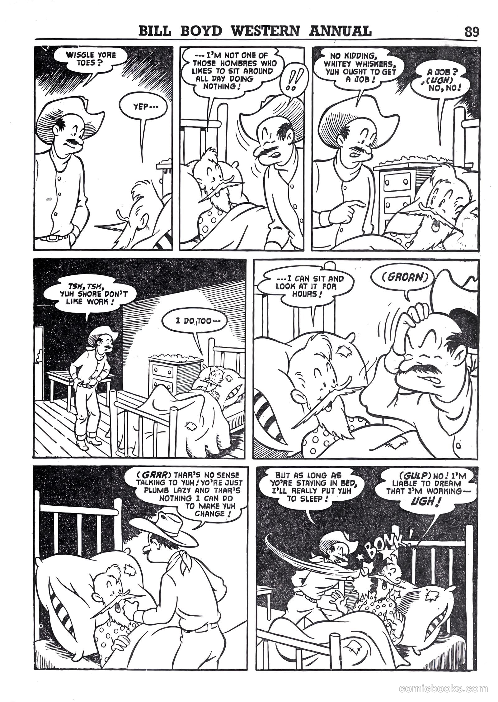 Bill Boyd Western Comic Annual #1 — page 79 of 87