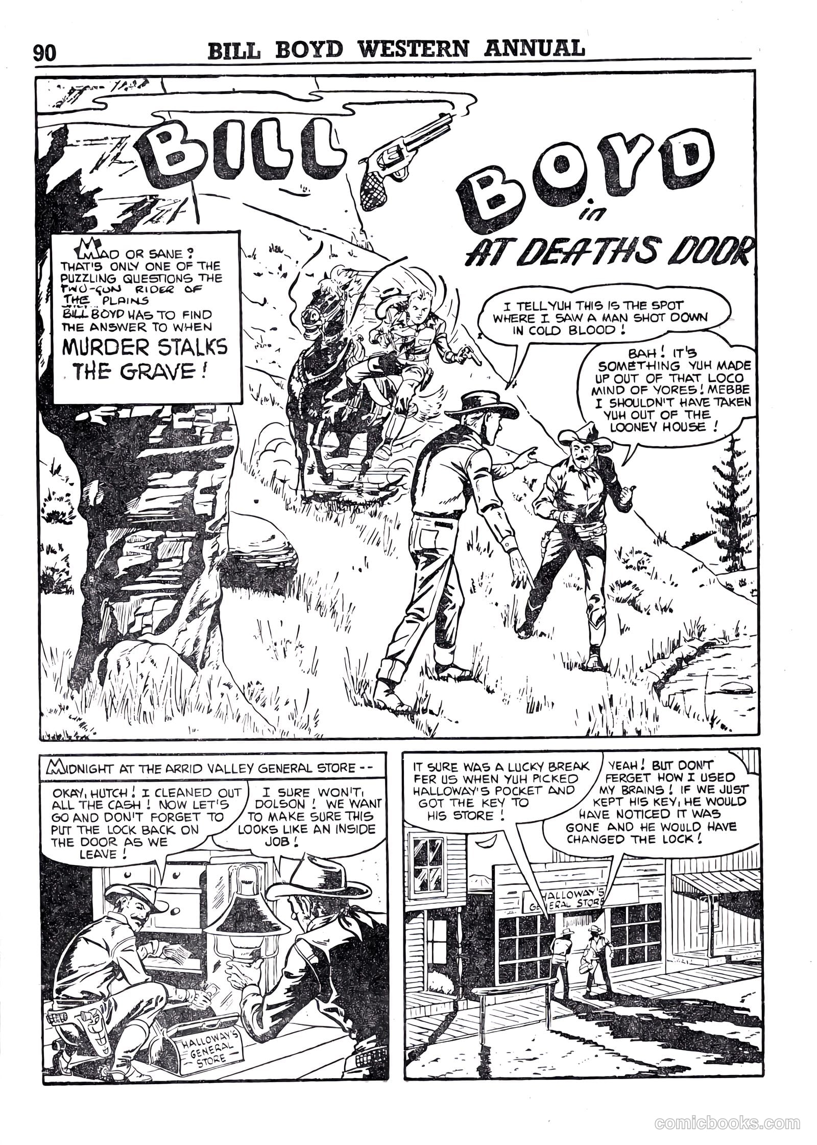 Bill Boyd Western Comic Annual #1 — page 80 of 87
