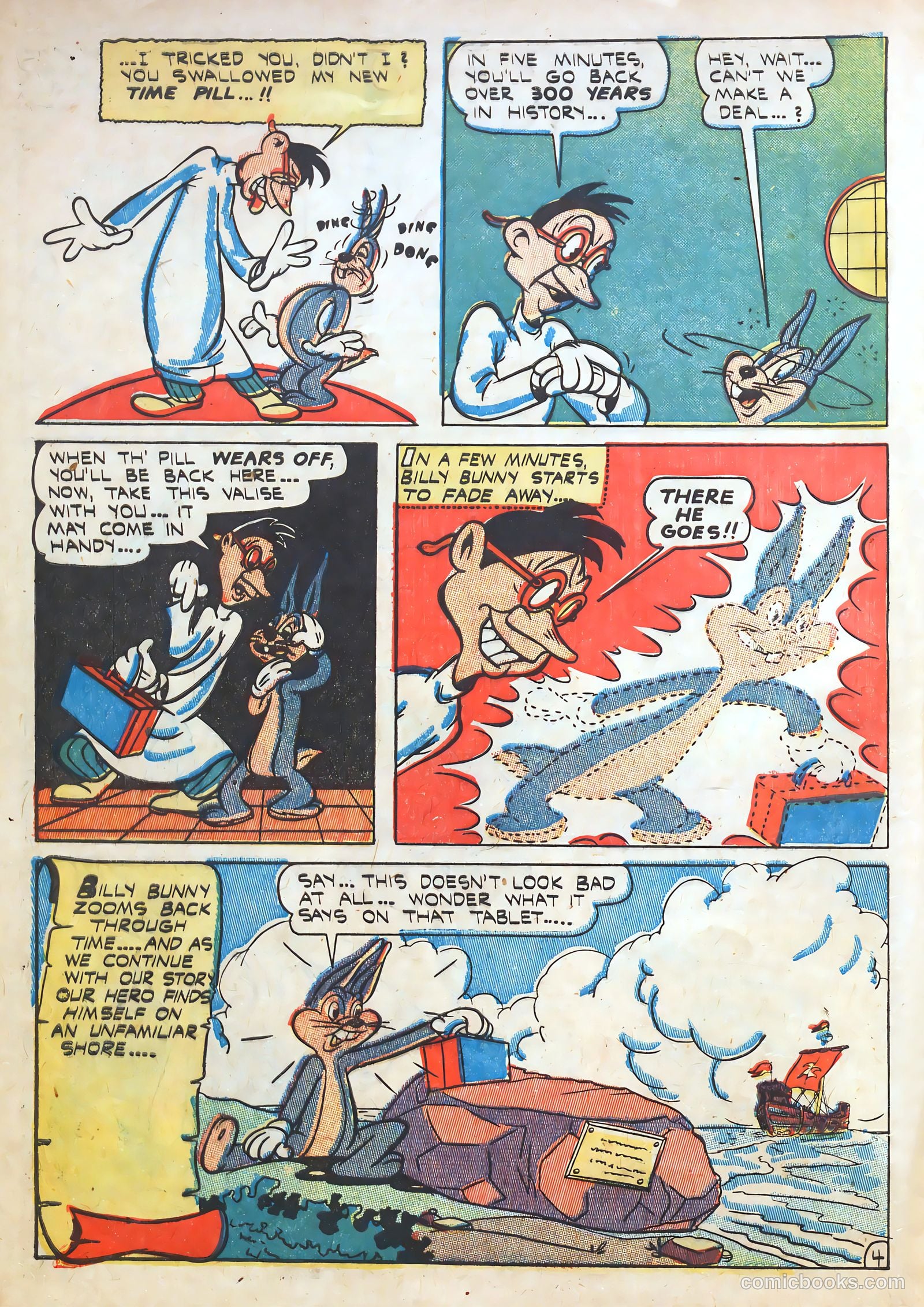 Billy Bunny's Christmas Frolics #1 — page 6 of 100
