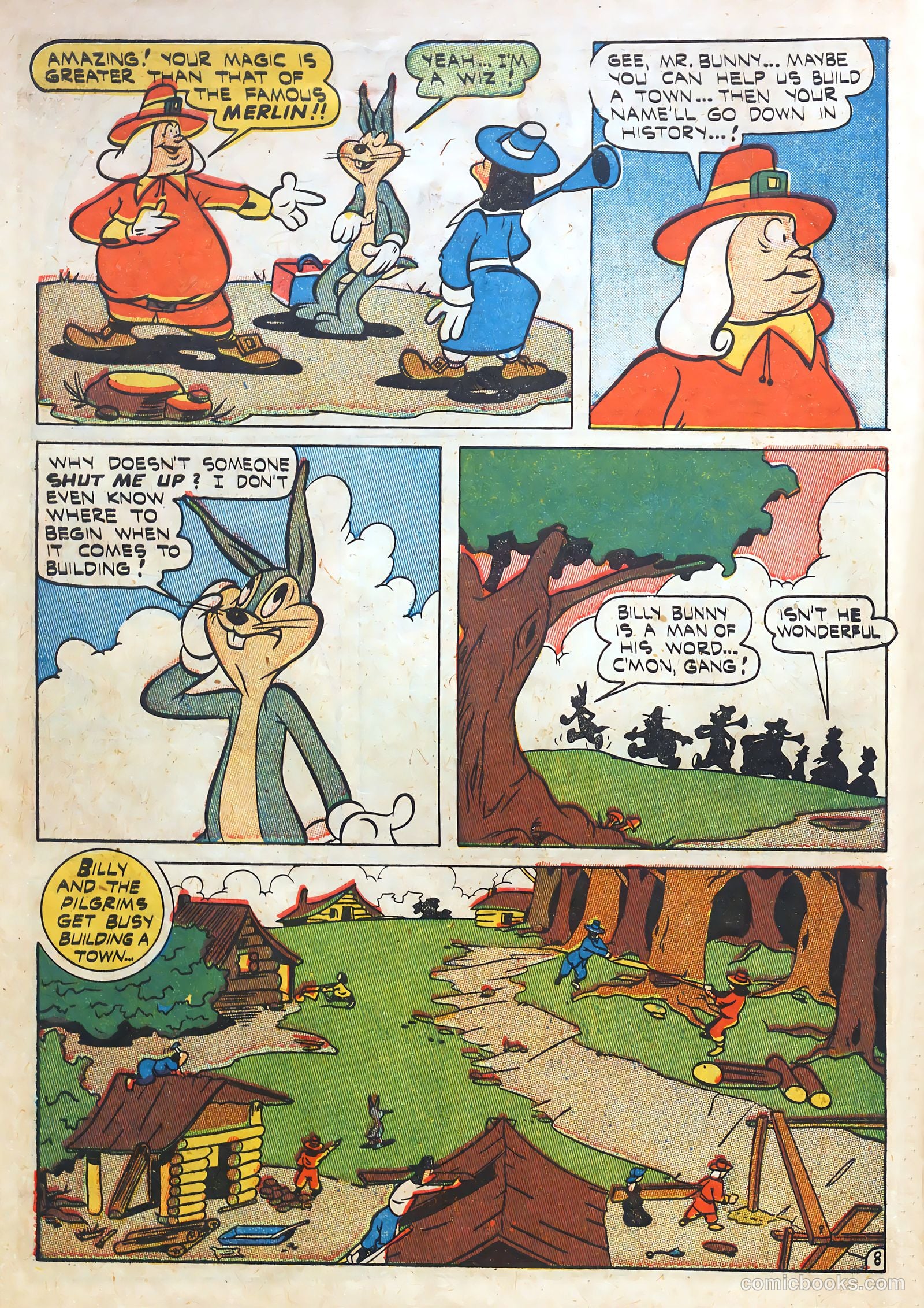 Billy Bunny's Christmas Frolics #1 — page 10 of 100