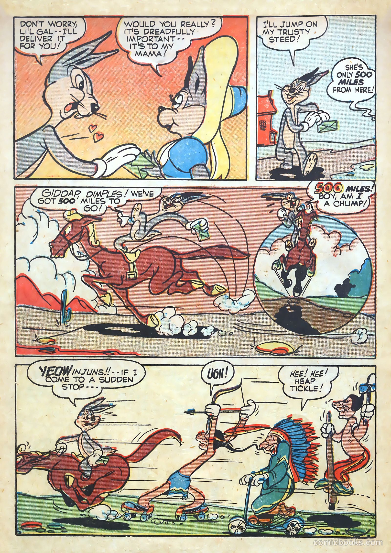 Billy Bunny's Christmas Frolics #1 — page 36 of 100