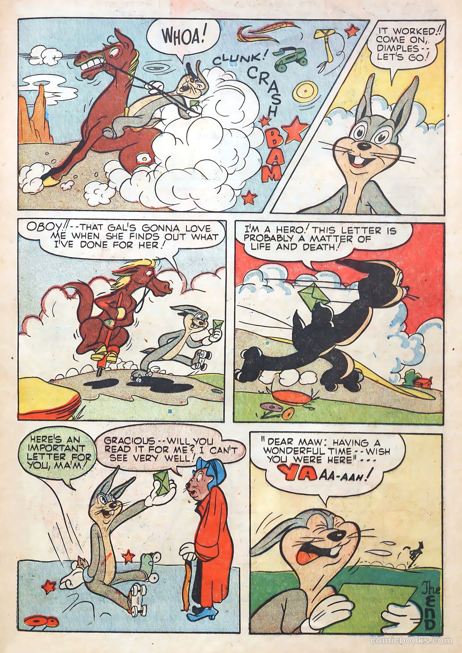 Billy Bunny's Christmas Frolics #1 — page 37 of 100