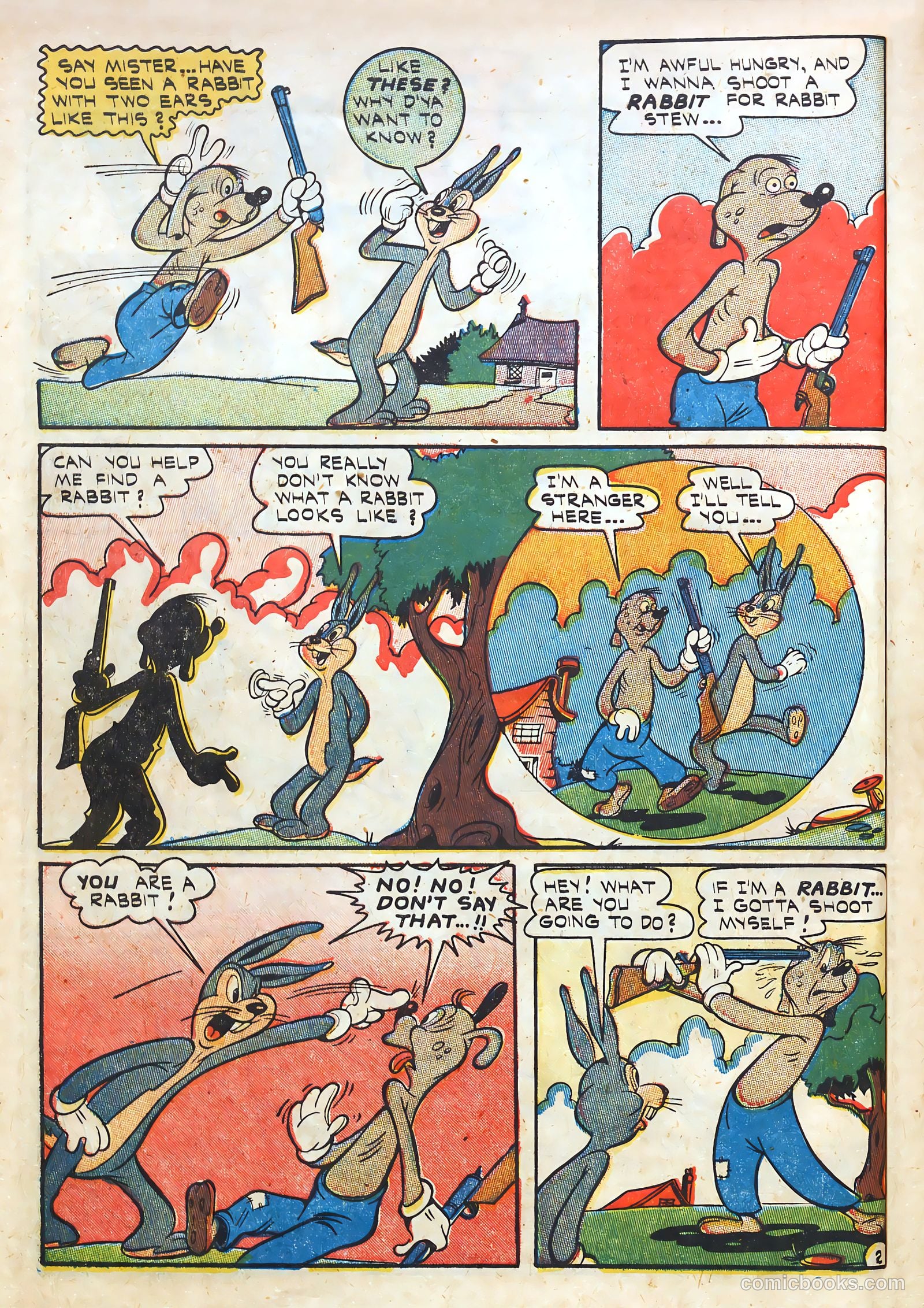 Billy Bunny's Christmas Frolics #1 — page 46 of 100