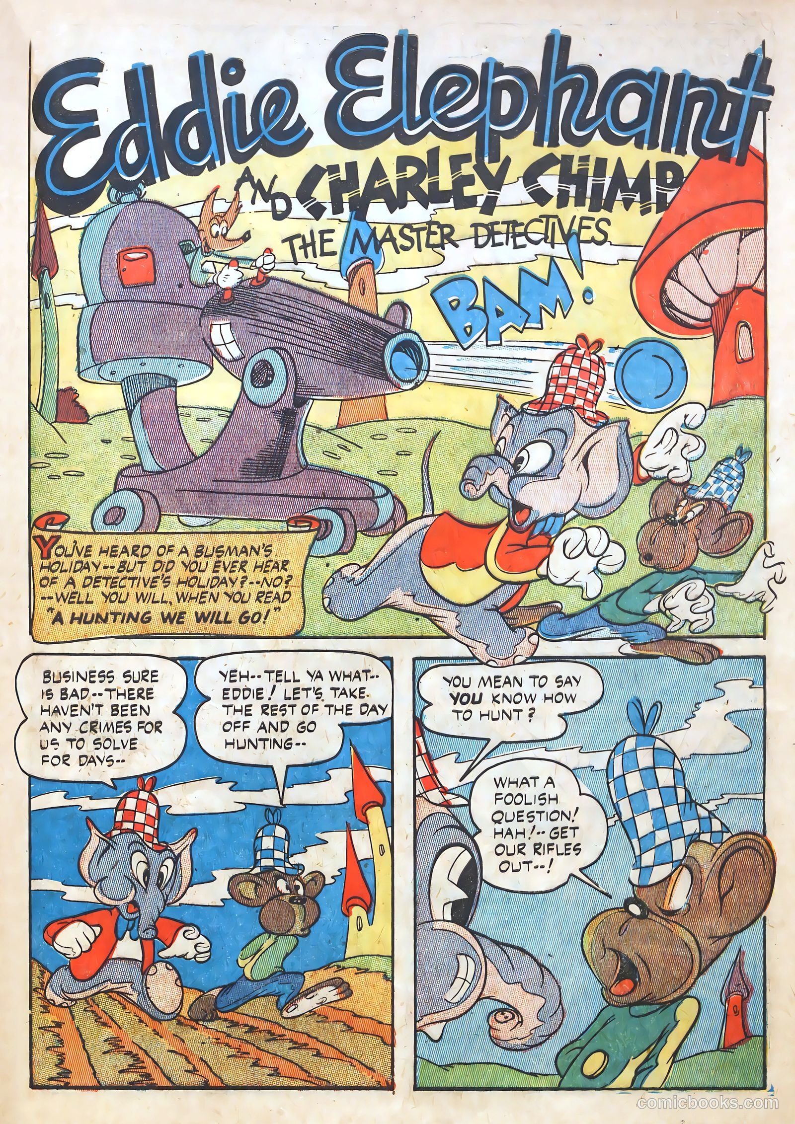 Billy Bunny's Christmas Frolics #1 — page 59 of 100