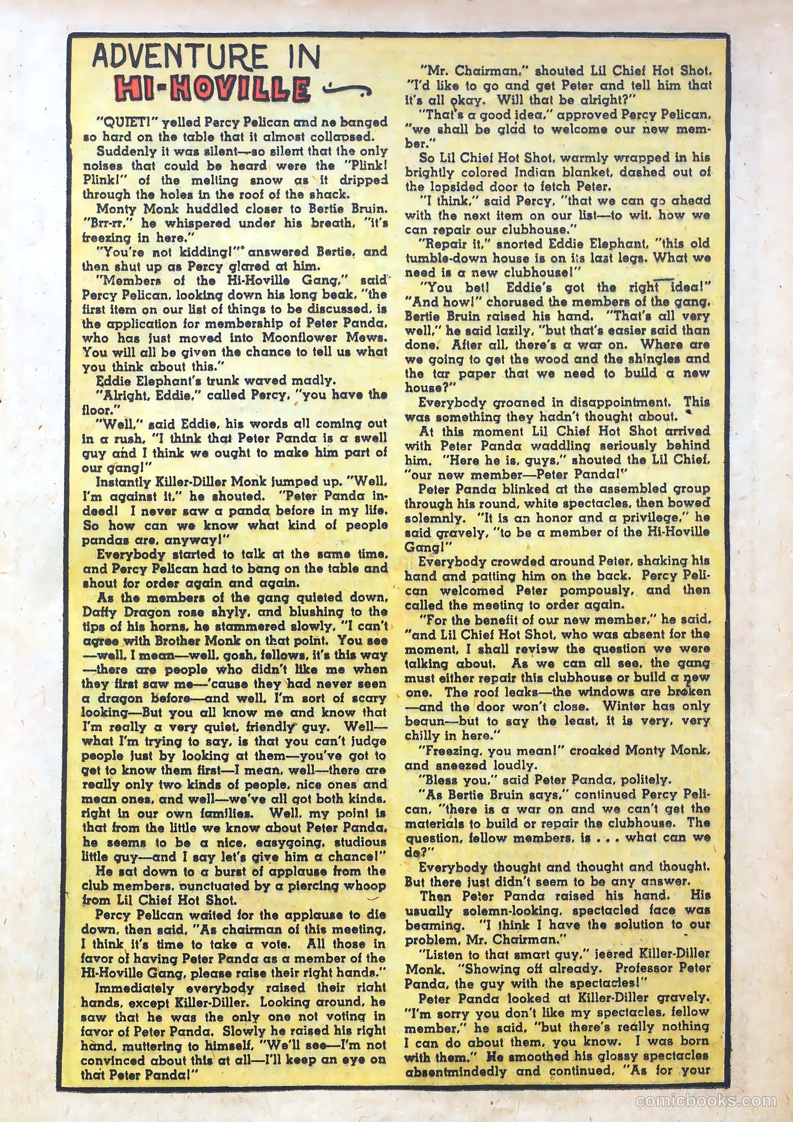 Billy Bunny's Christmas Frolics #1 — page 71 of 100