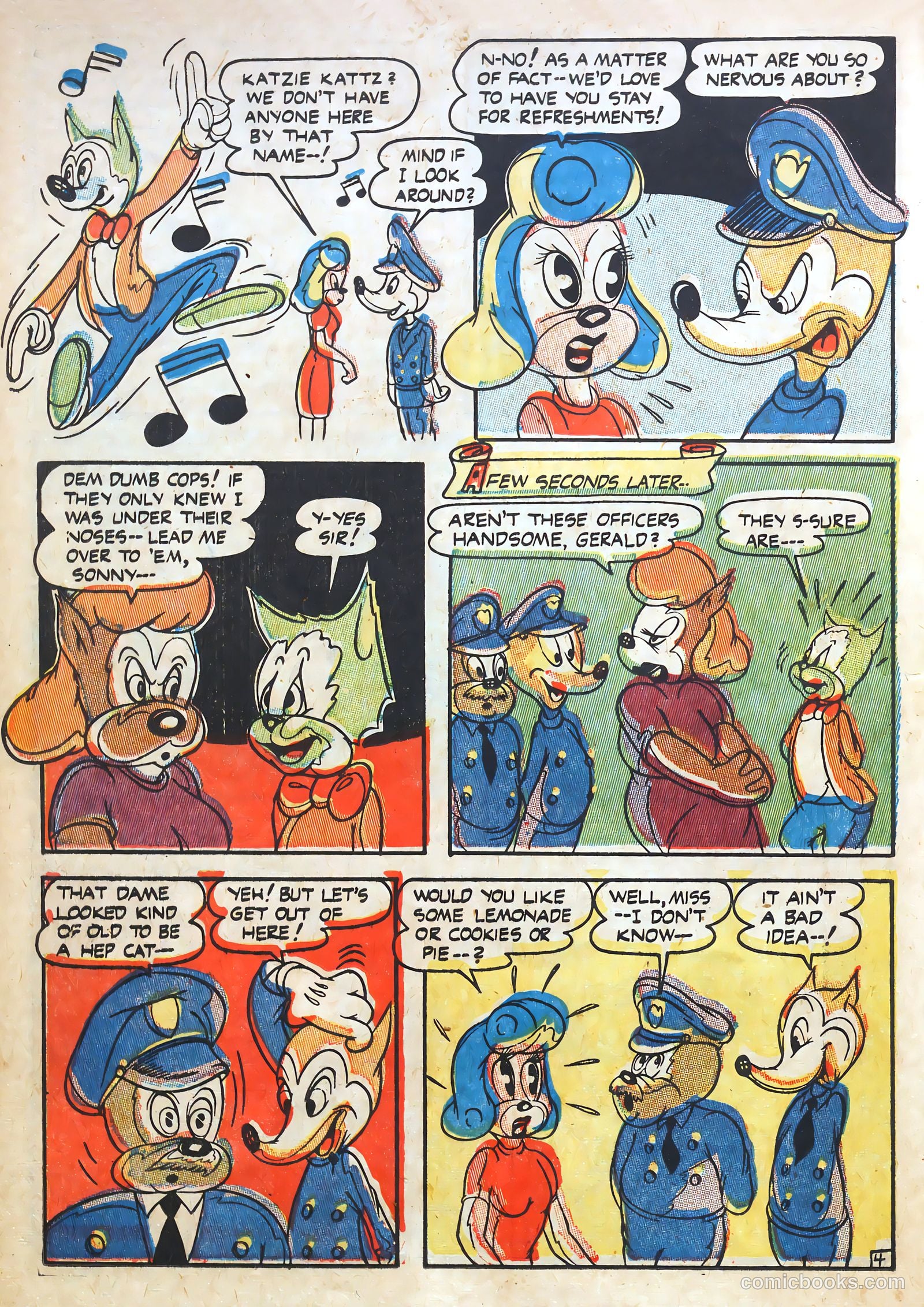 Billy Bunny's Christmas Frolics #1 — page 84 of 100