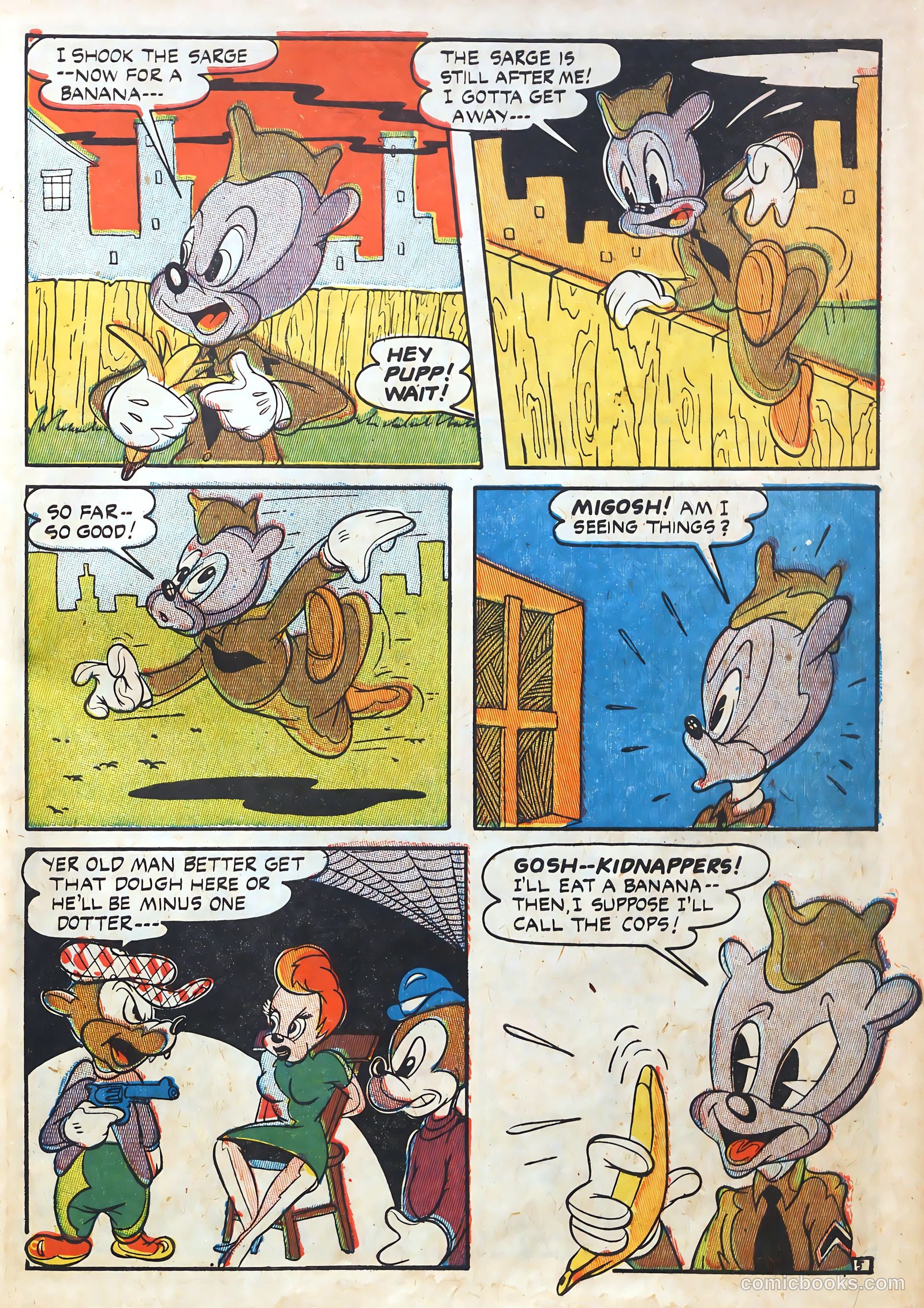 Billy Bunny's Christmas Frolics #1 — page 91 of 100
