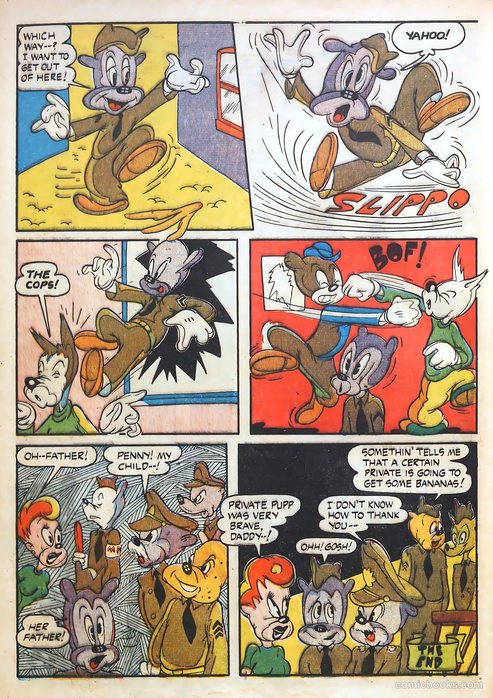 Billy Bunny's Christmas Frolics #1 — page 92 of 100