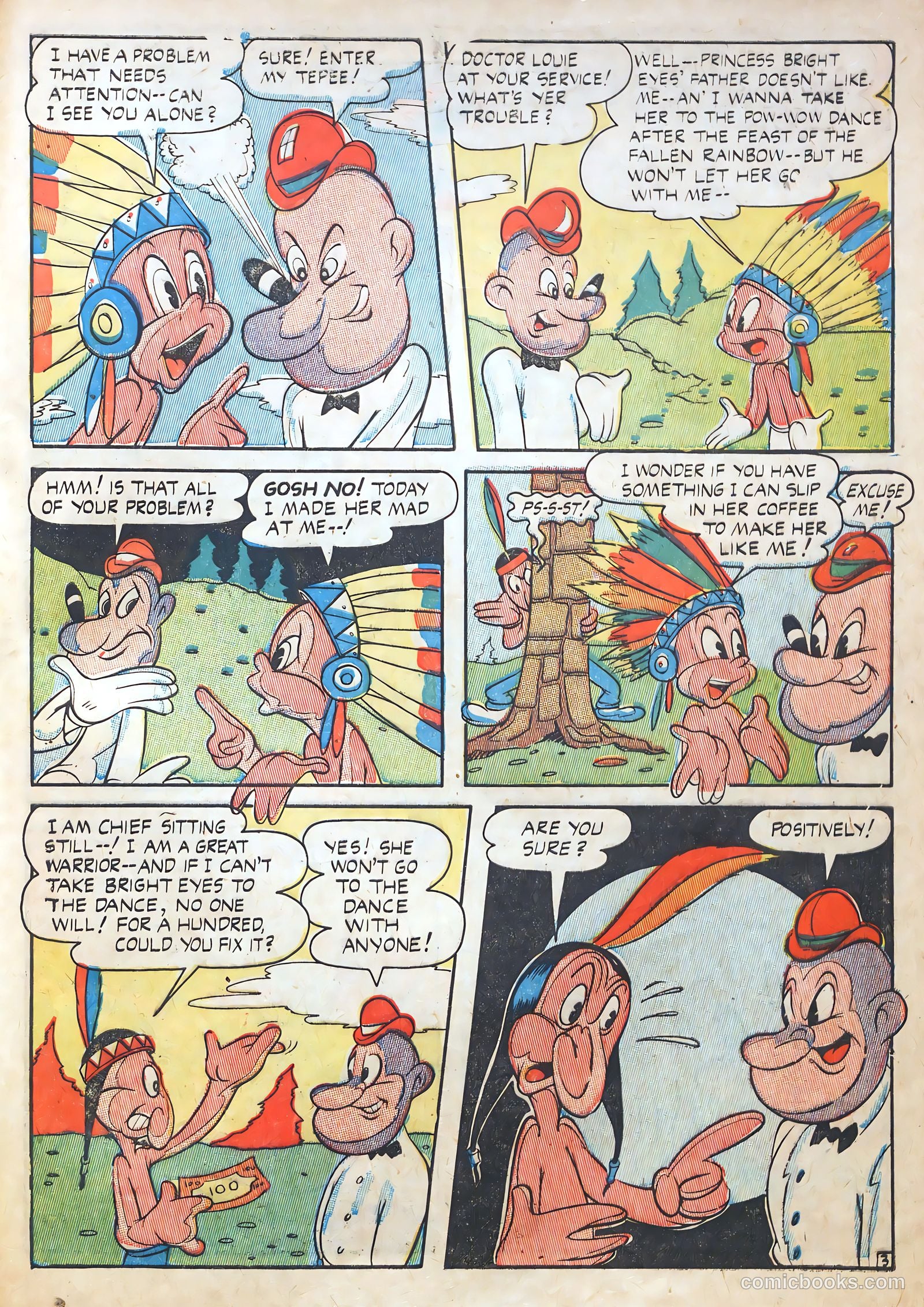 Billy Bunny's Christmas Frolics #1 — page 95 of 100