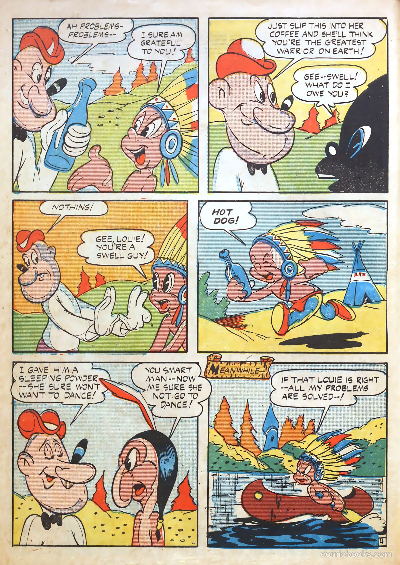 Billy Bunny's Christmas Frolics #1 — page 96 of 100