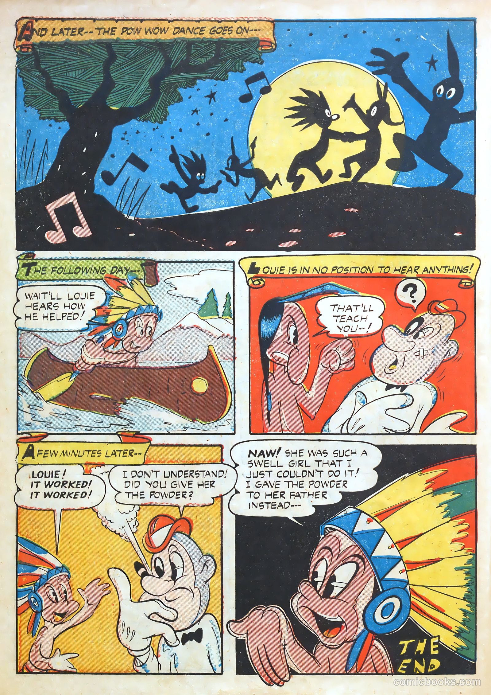 Billy Bunny's Christmas Frolics #1 — page 98 of 100