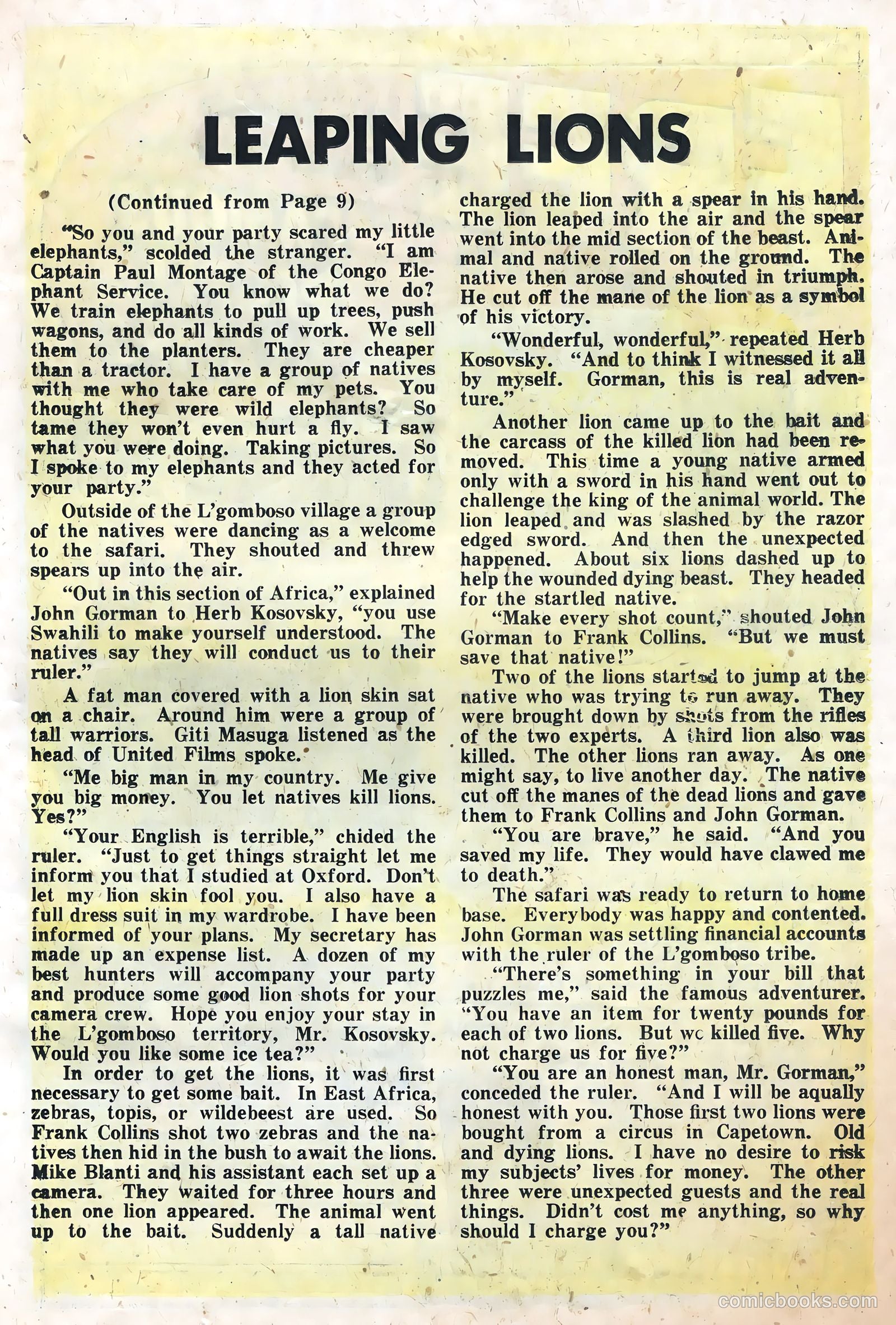 Action Adventure Comics #3 — page 11 of 36