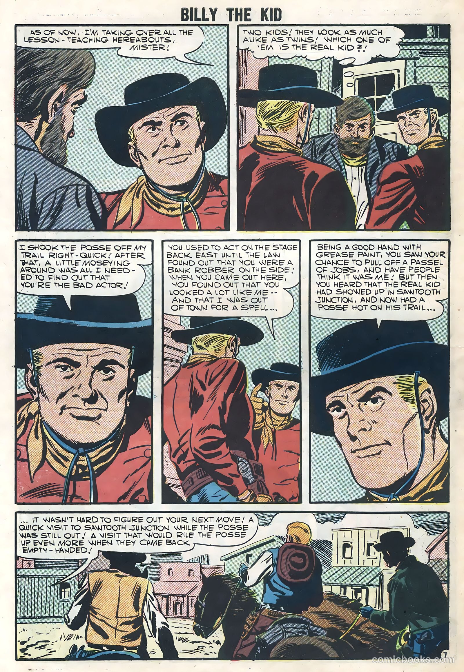 Billy the Kid #10 — page 30 of 36