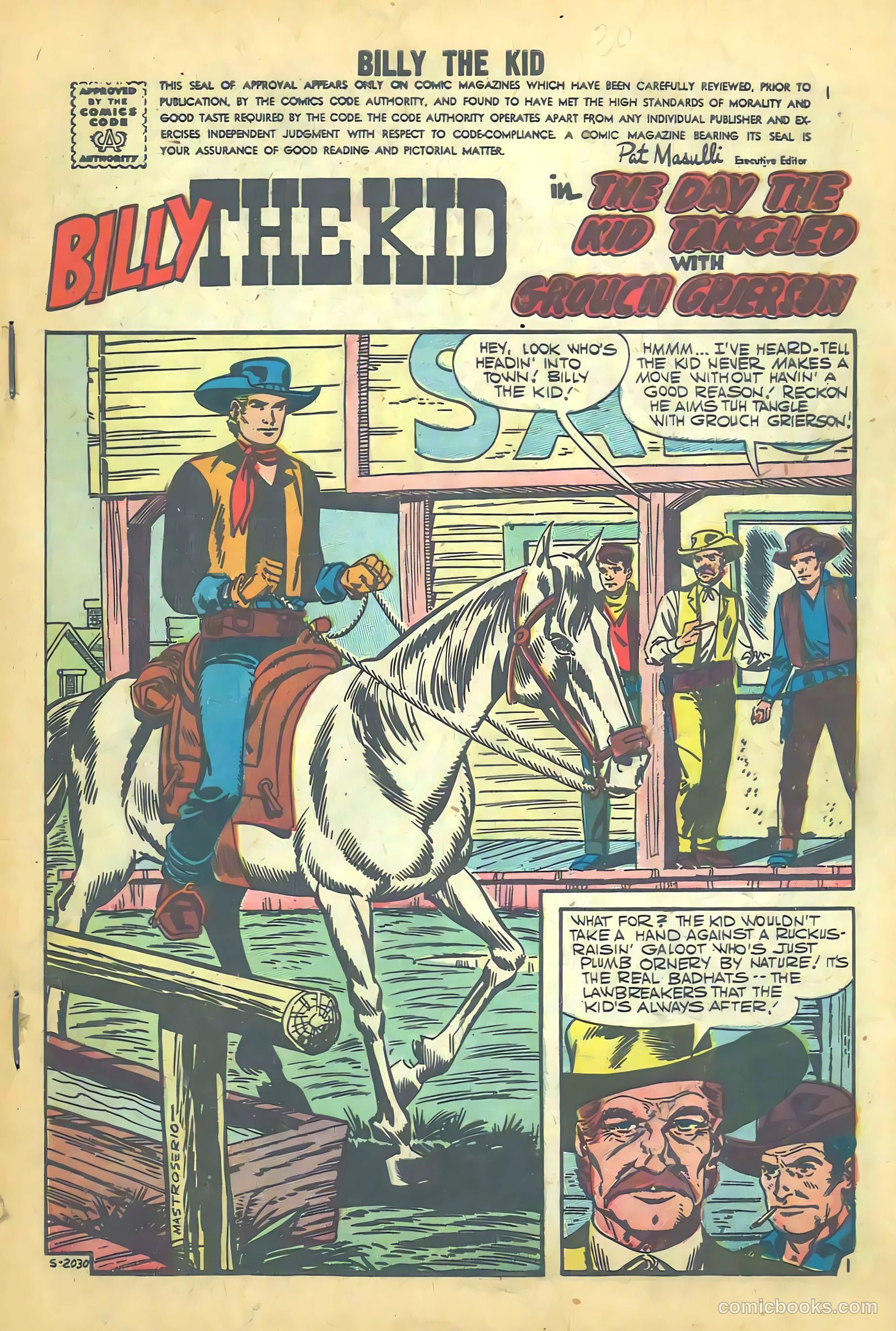 Billy the Kid #11 — page 2 of 65