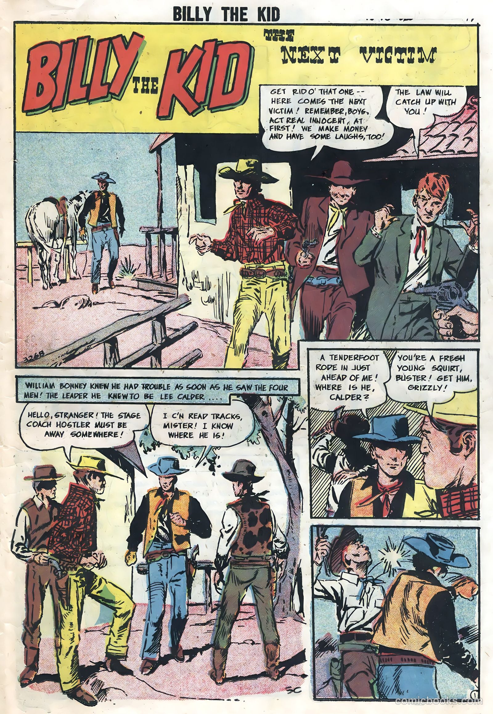 Billy the Kid #12 — page 19 of 36
