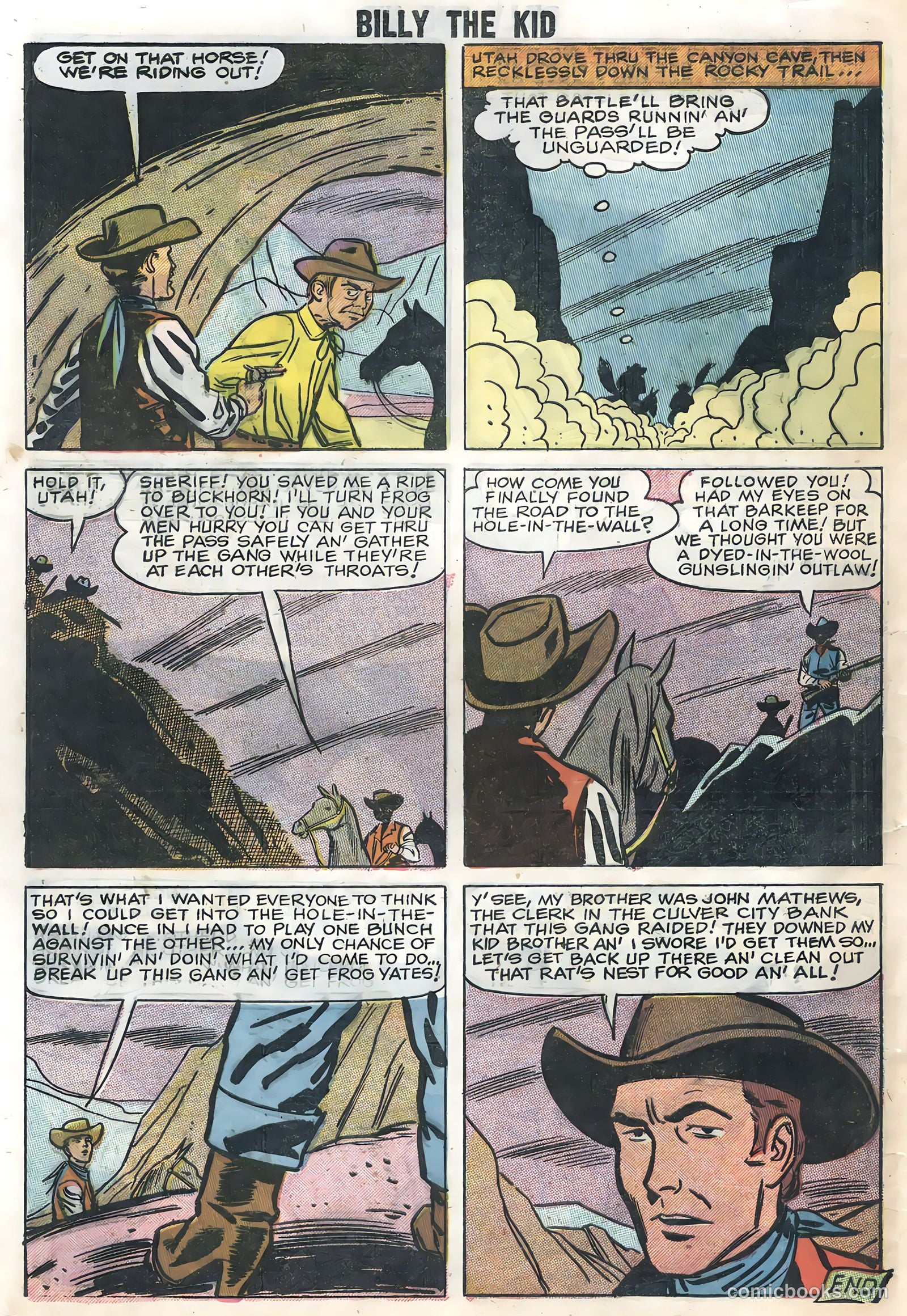 Billy the Kid #12 — page 28 of 36