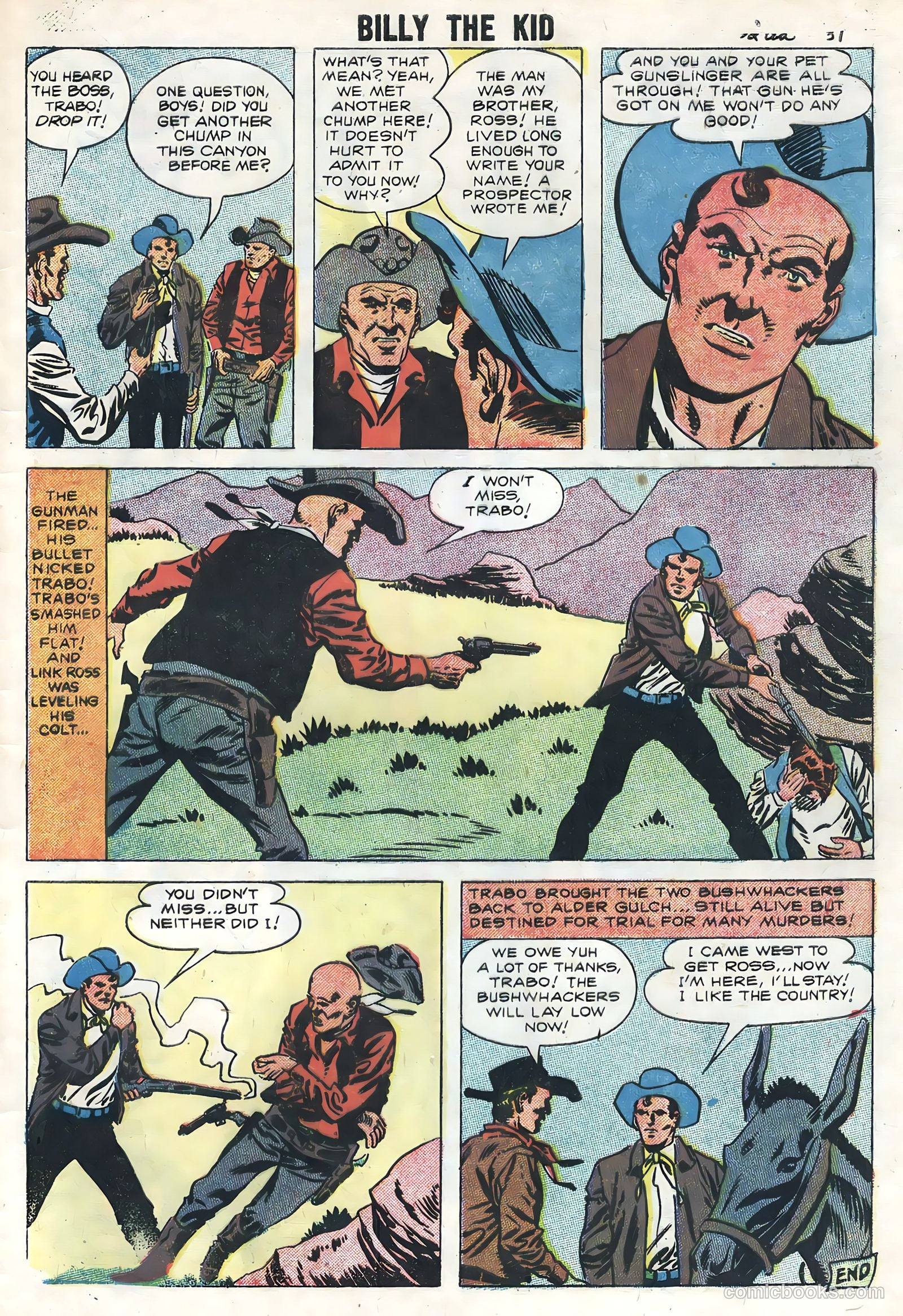 Billy the Kid #14 — page 33 of 36