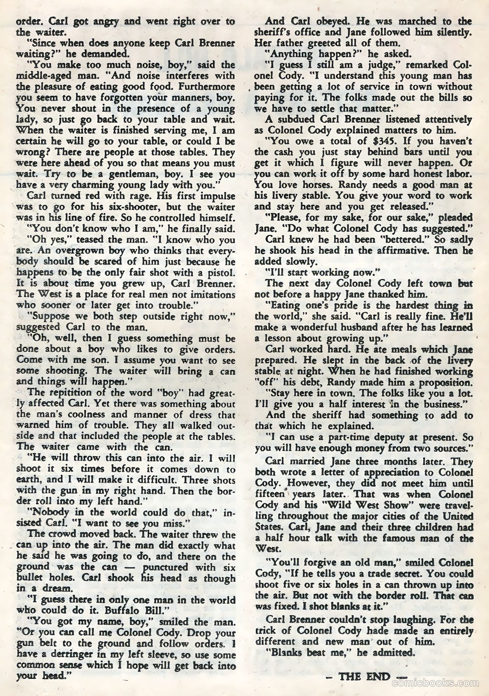 Billy the Kid #15 — page 20 of 36