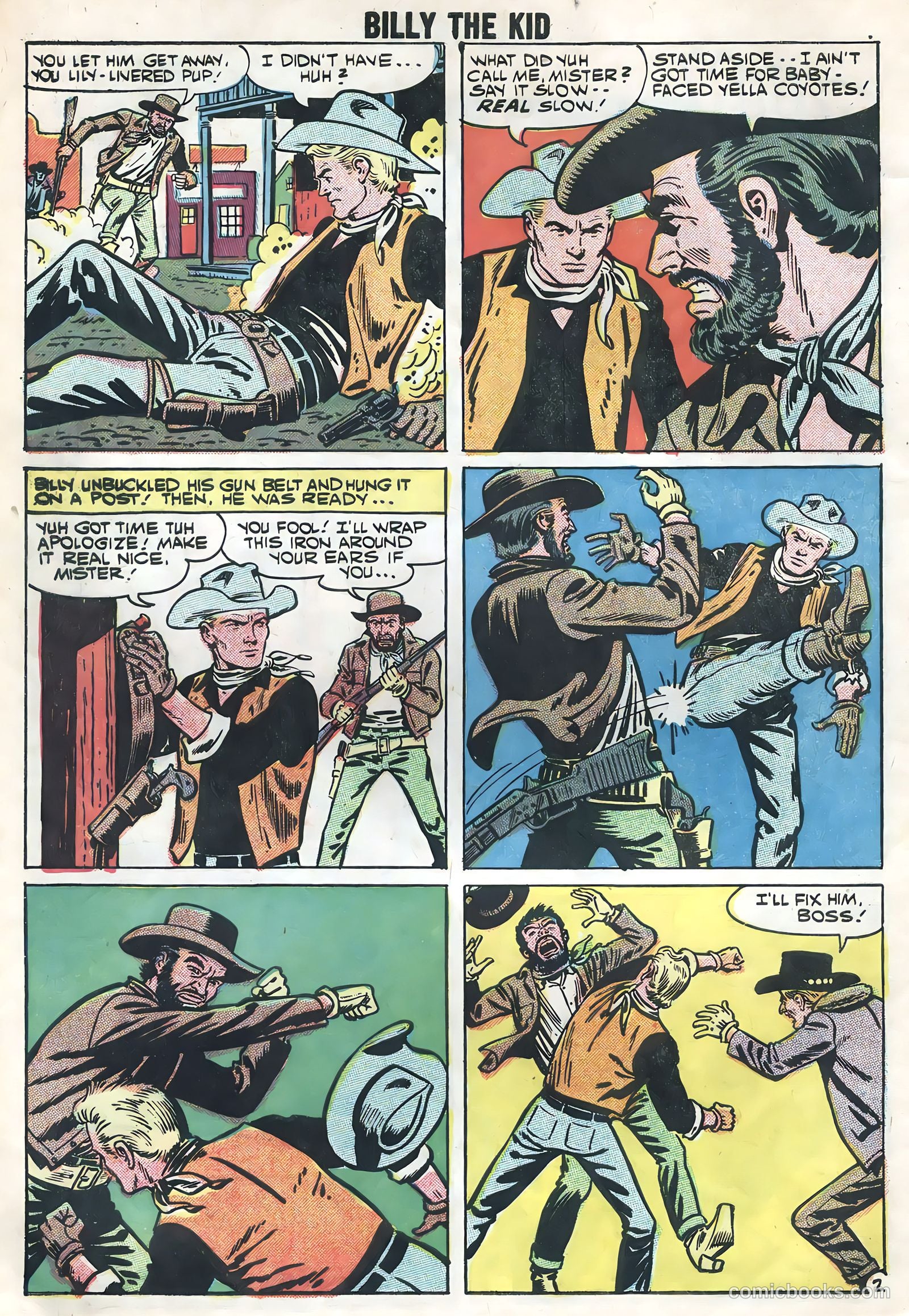 Billy the Kid #19 — page 4 of 36