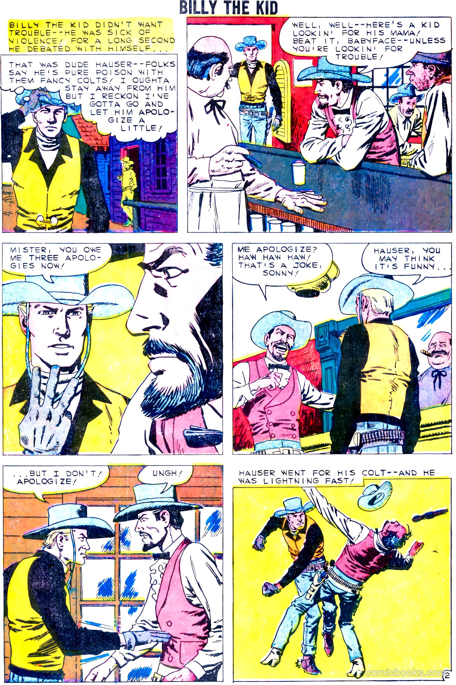 Billy the Kid #21 — page 10 of 36