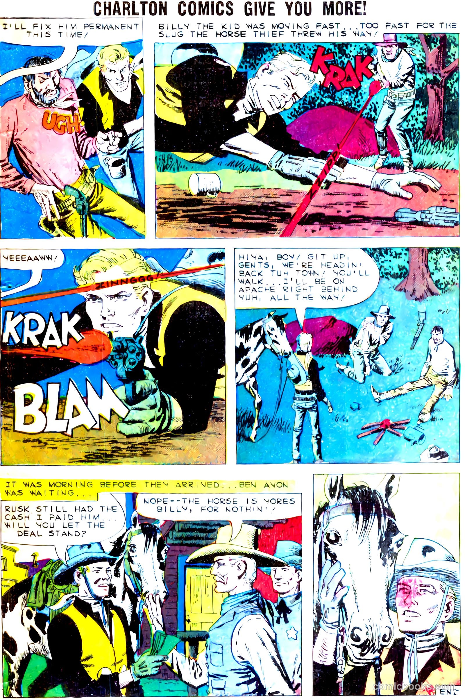 Billy the Kid #21 — page 33 of 36