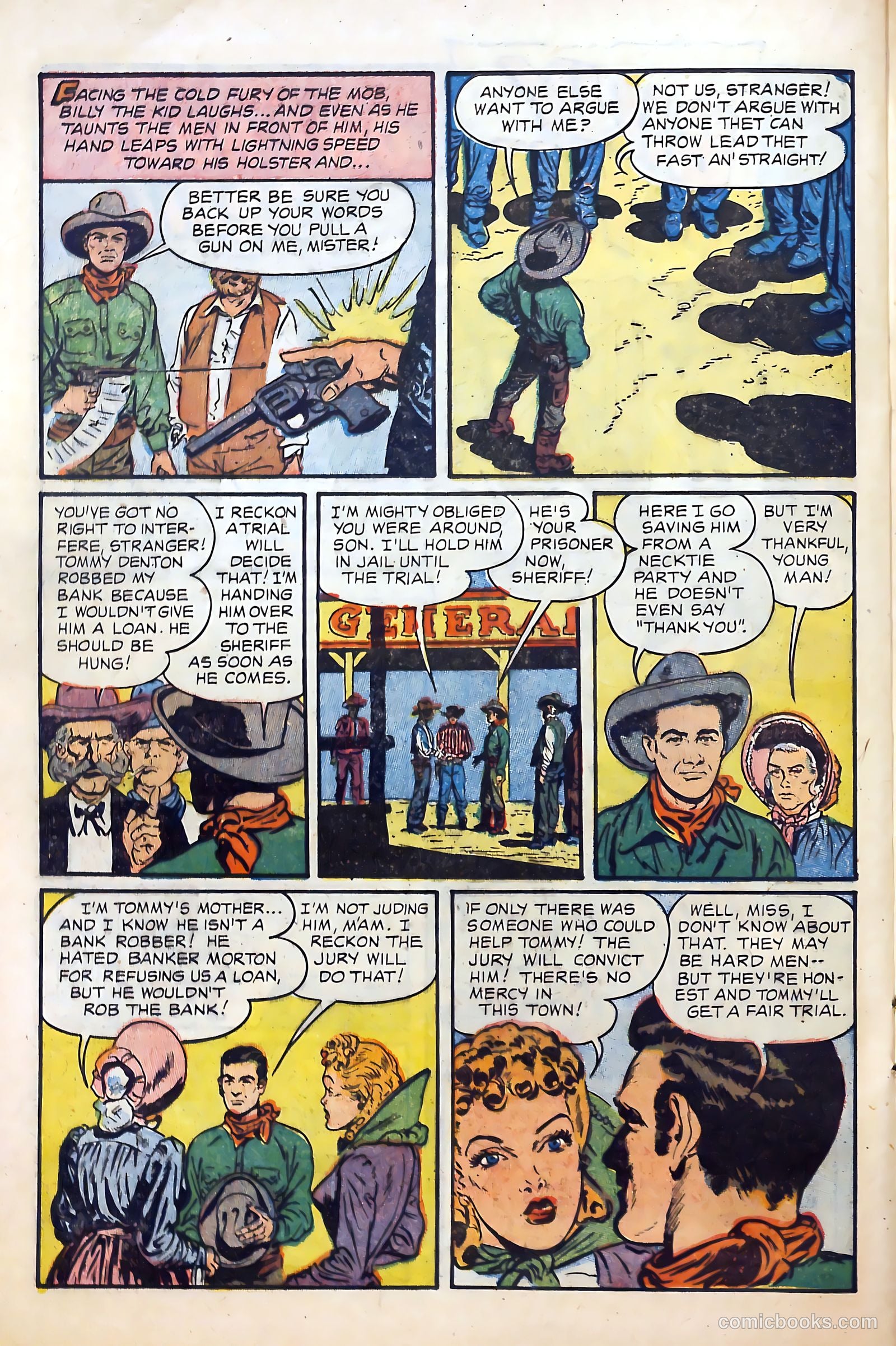 Billy the Kid #22 — page 22 of 36