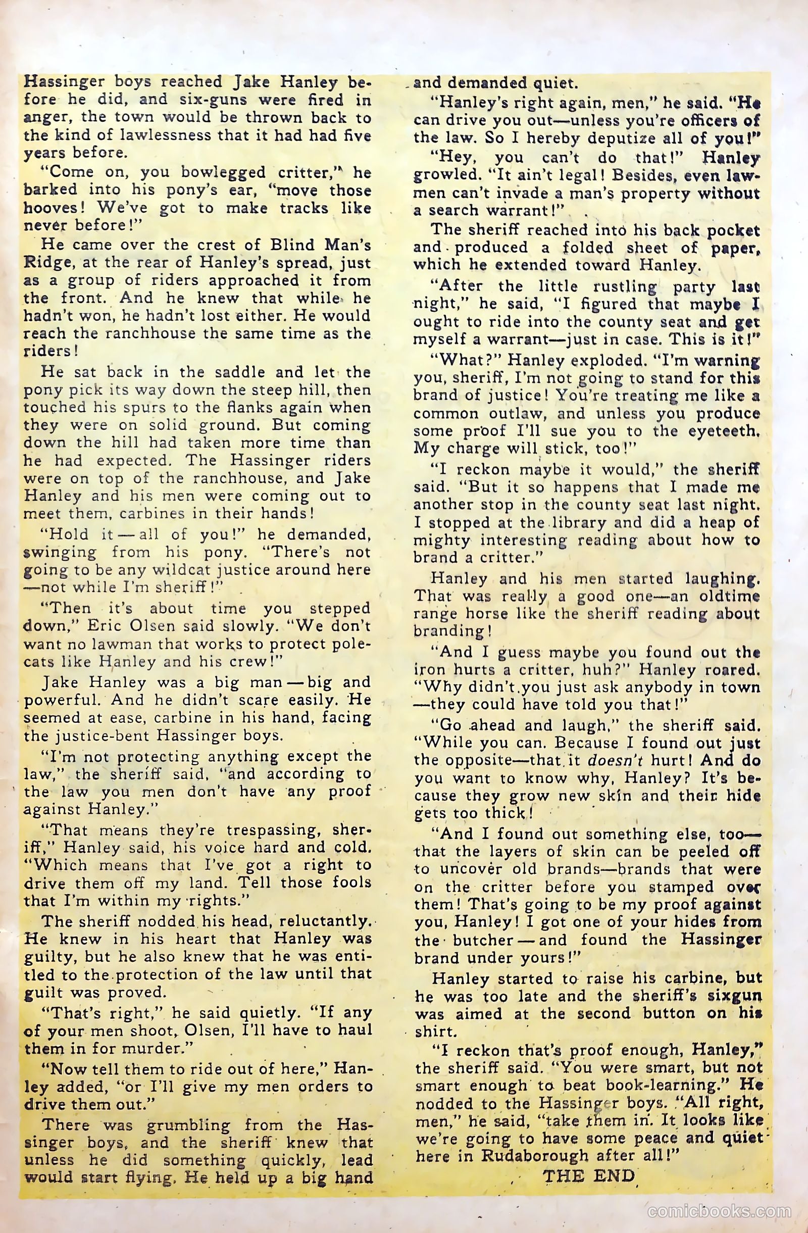 Billy the Kid #25 — page 33 of 36