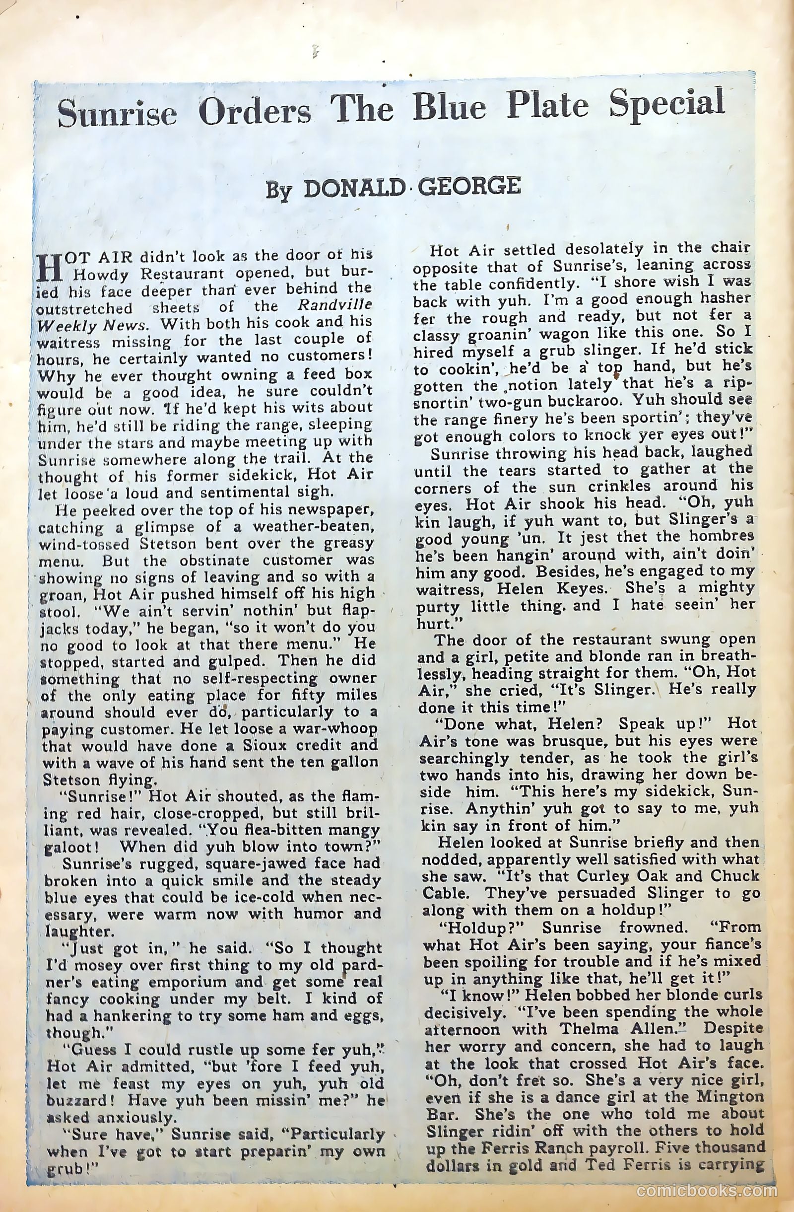 Billy the Kid #26 — page 32 of 36
