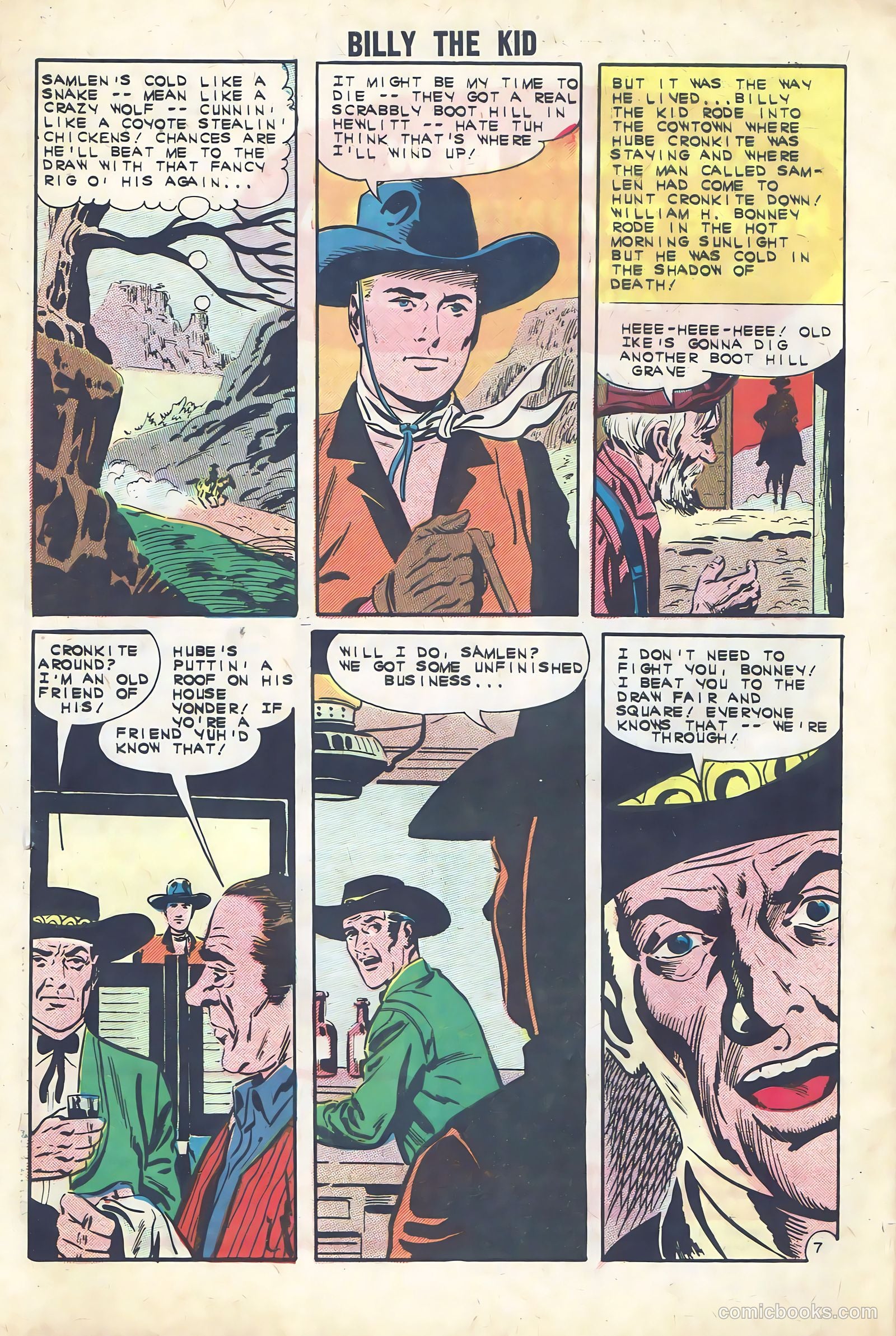 Billy the Kid #36 — page 32 of 36