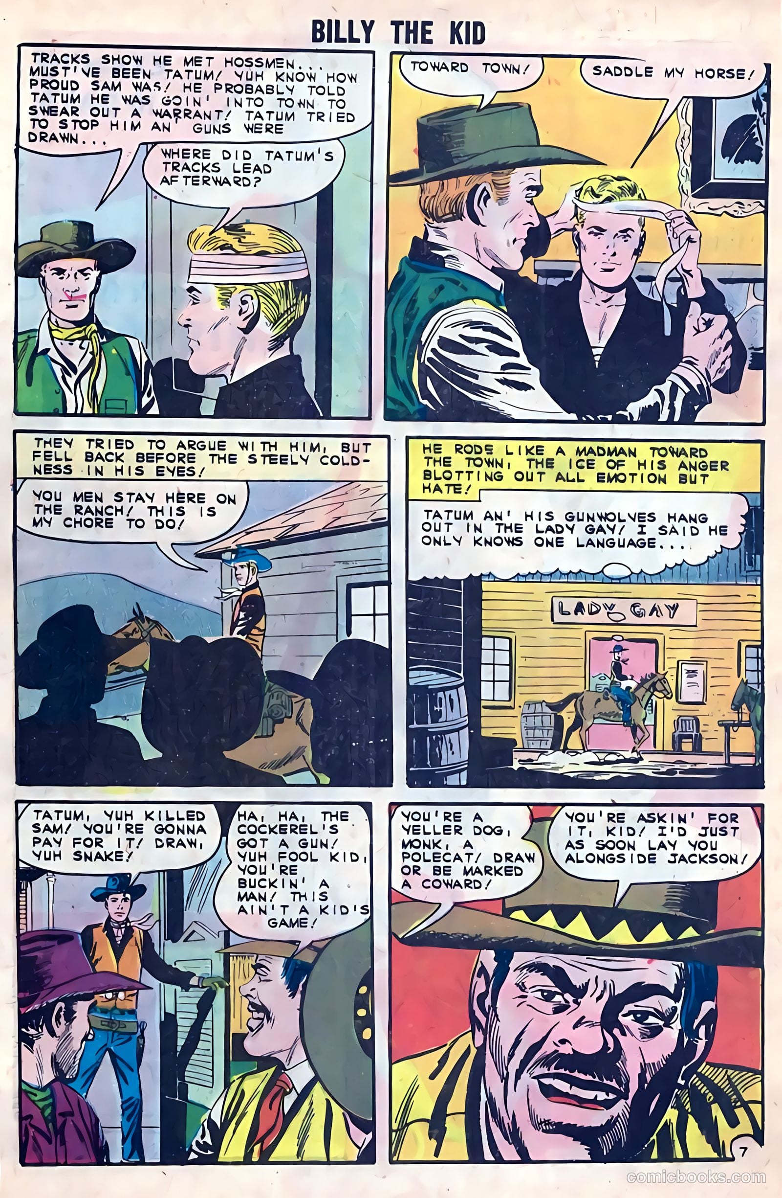Billy the Kid #37 — page 32 of 36