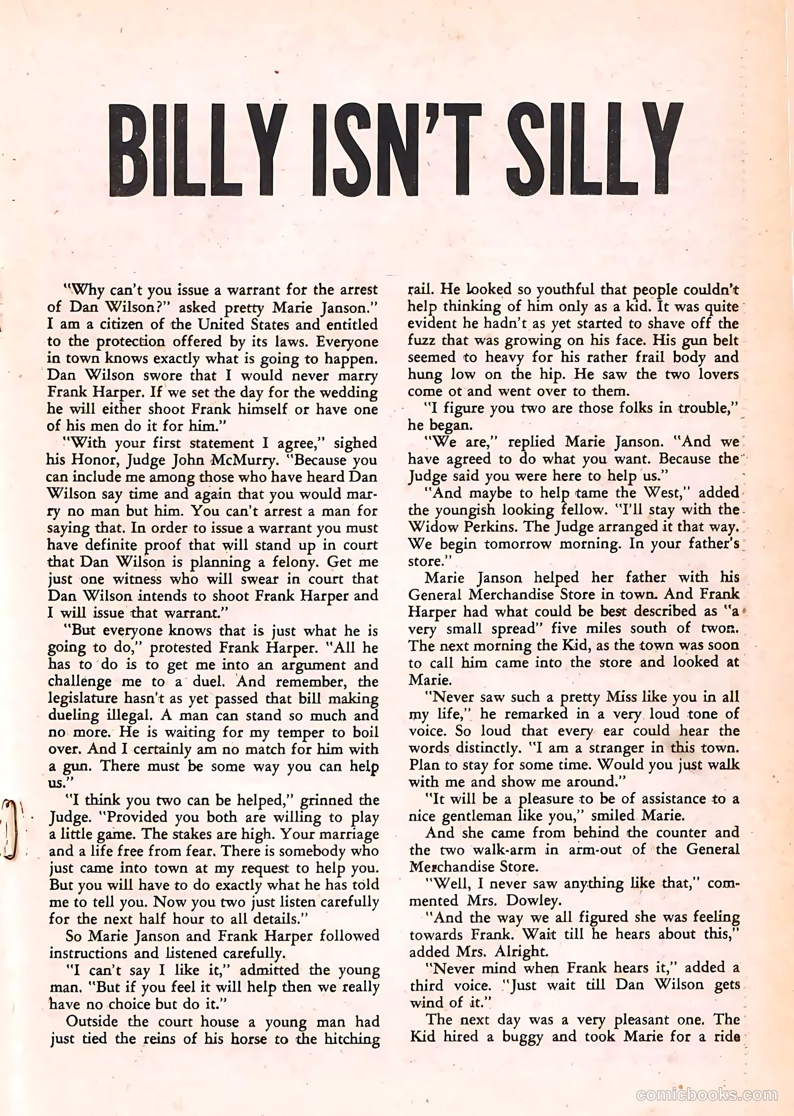 Billy the Kid #41 — page 19 of 36