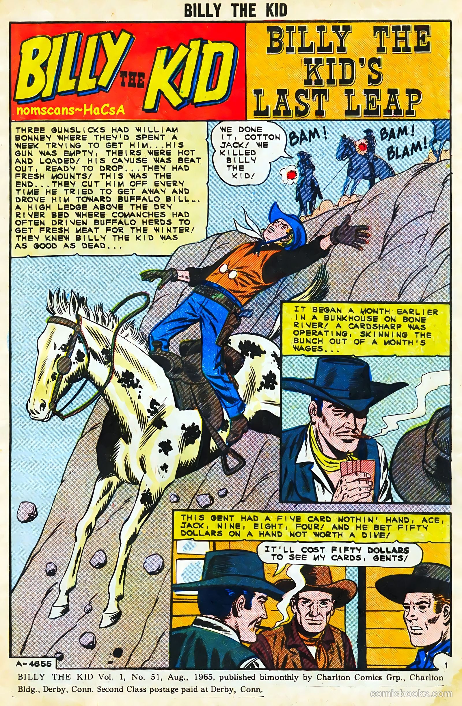 Billy the Kid #51 — page 3 of 36