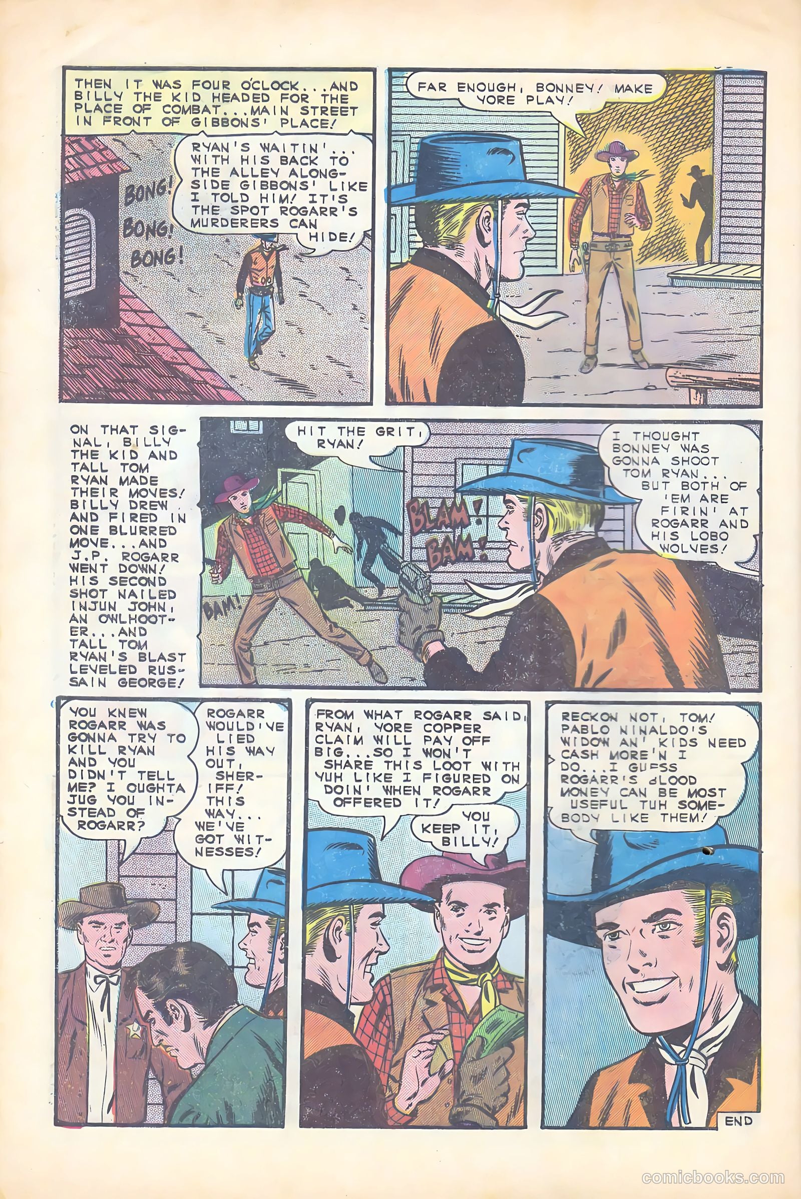 Billy the Kid #52 — page 32 of 36