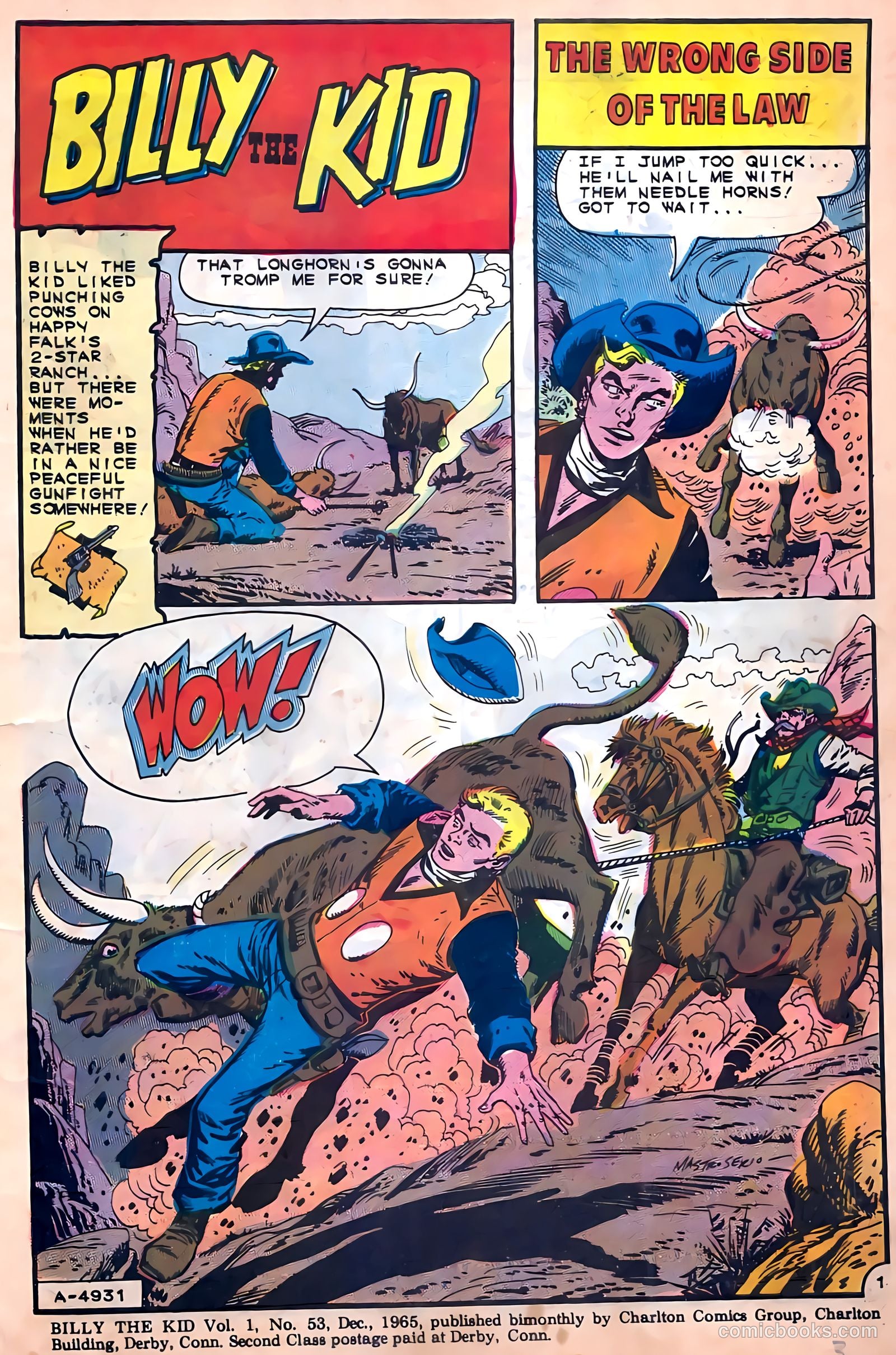 Billy the Kid #53 — page 3 of 36