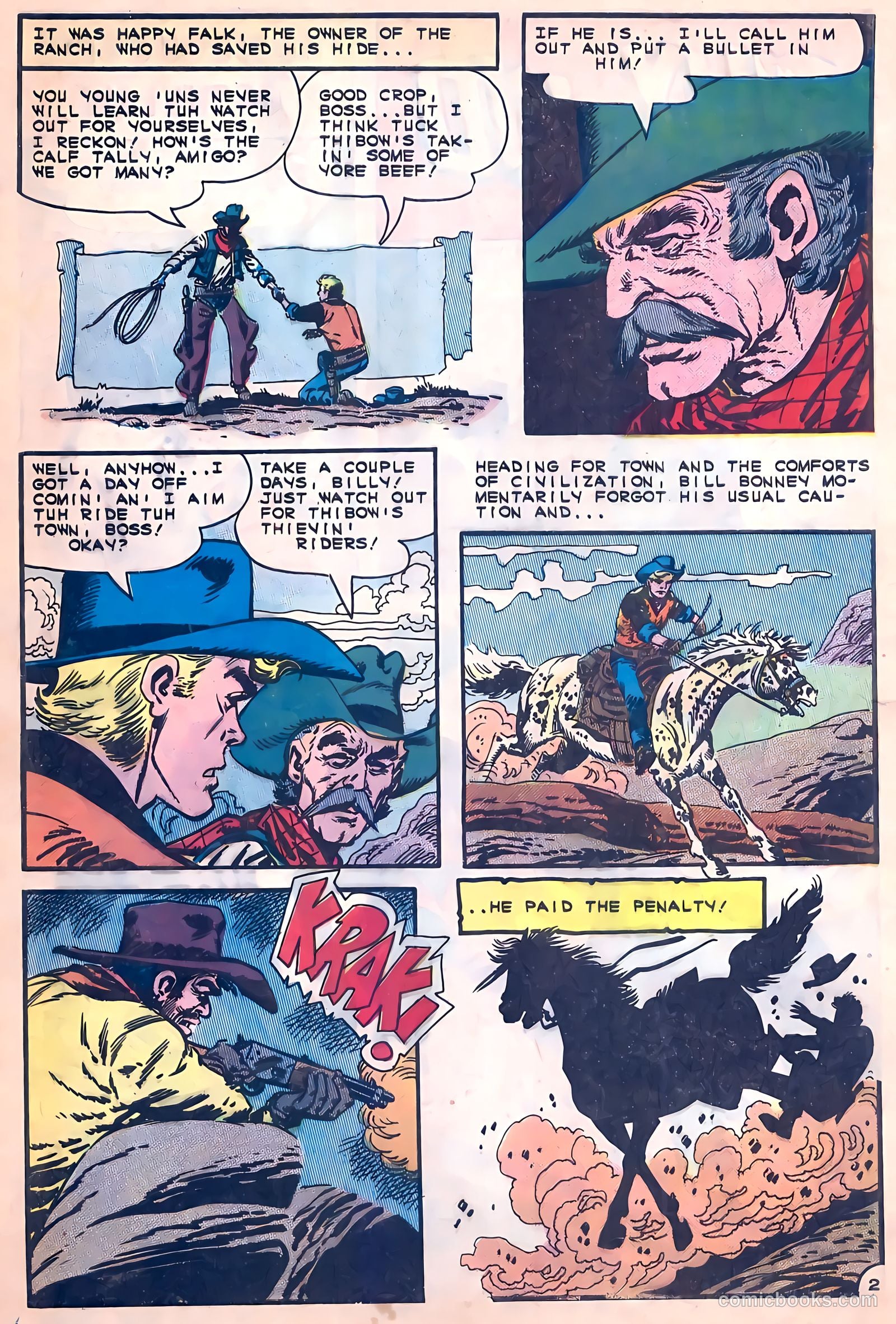 Billy the Kid #53 — page 4 of 36